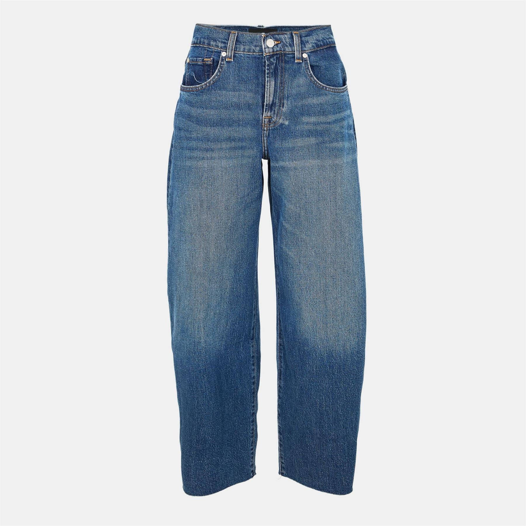 7 For All Mankind Bonnie Wide Leg Wide Fit Jeans - Image 7