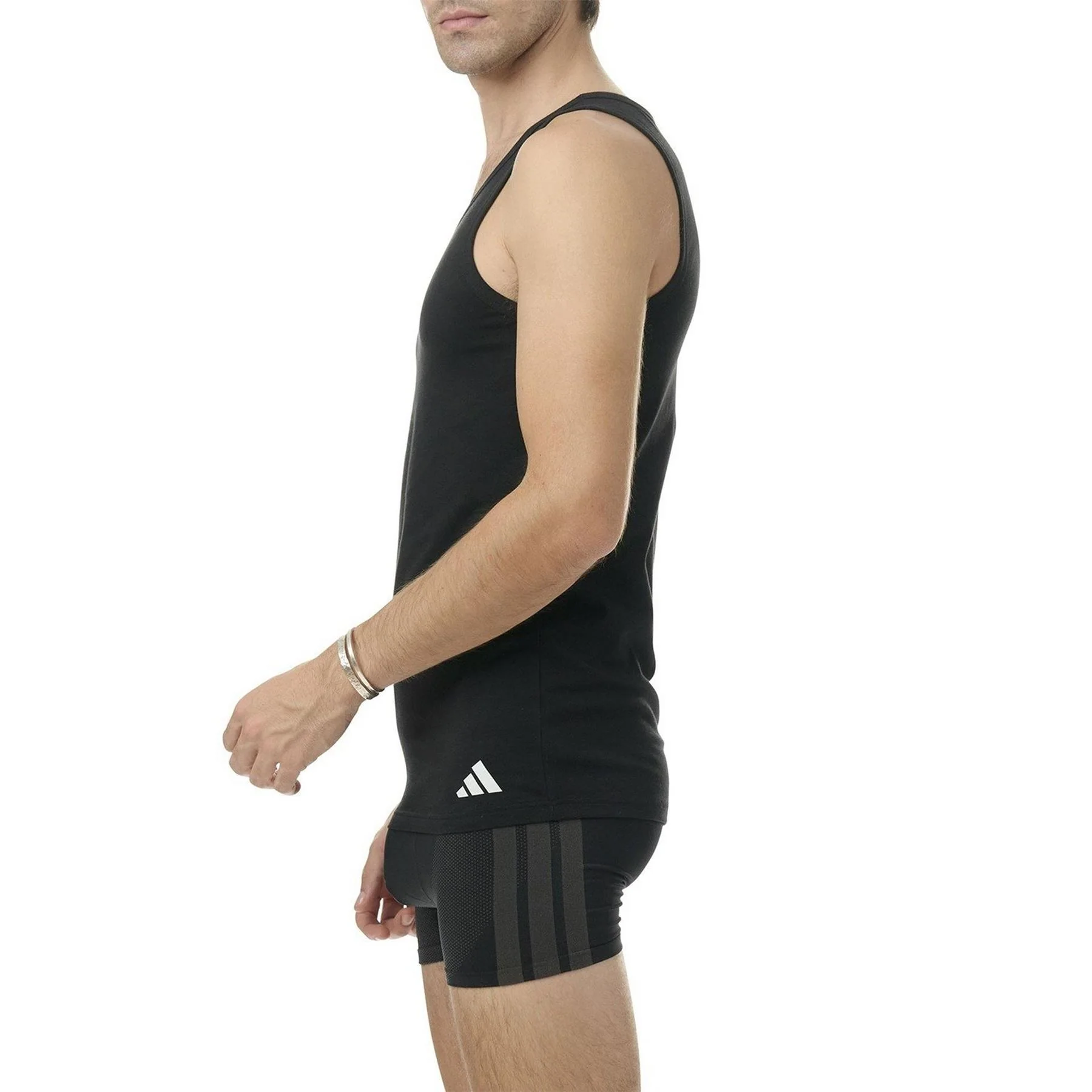 adidas 2 Pack Slim Fit Scoop Neck Tank - Image 5