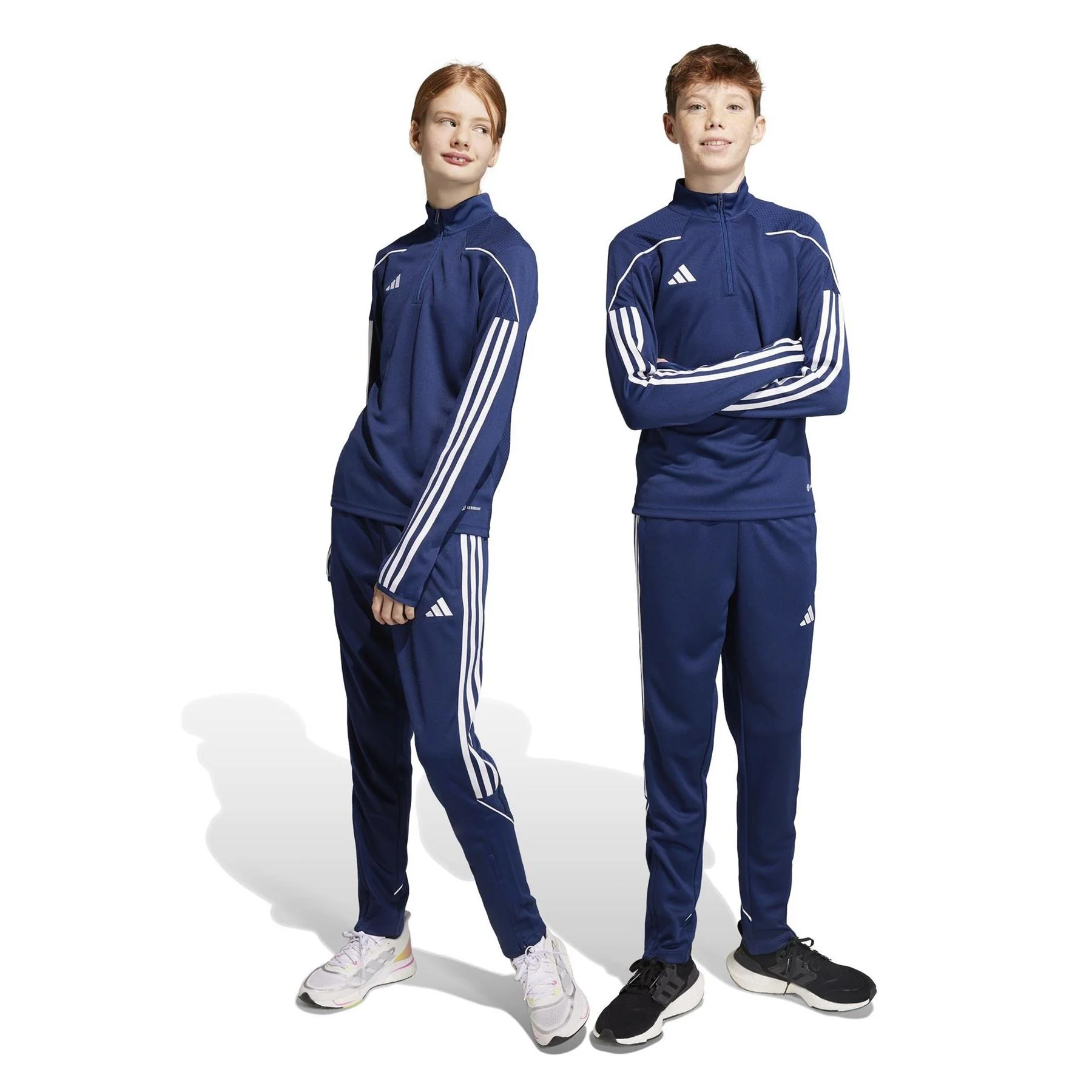 adidas 23 League Tracksuit Bottoms Juniors - Image 3
