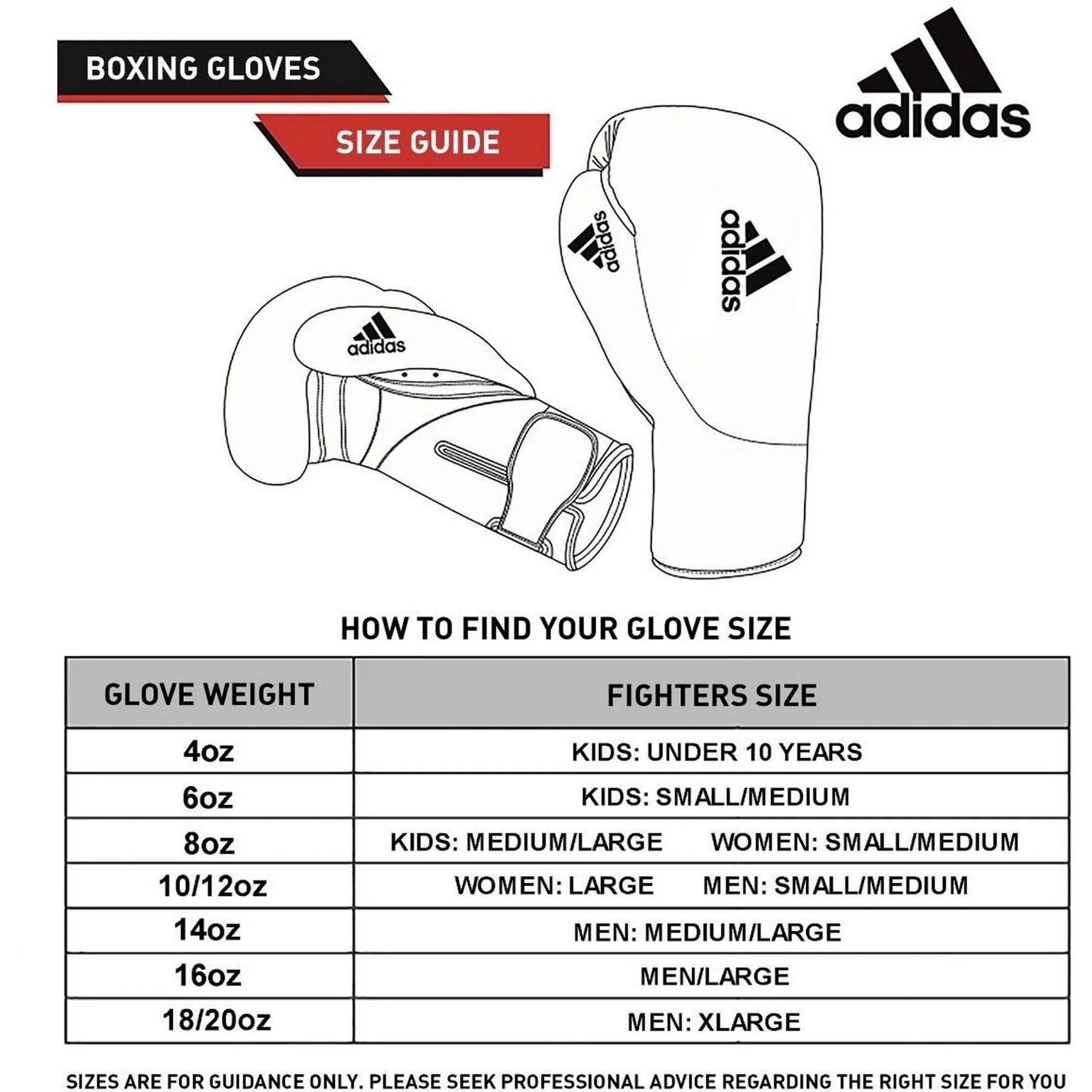 adidas 50 Boxing Gloves - Image 5