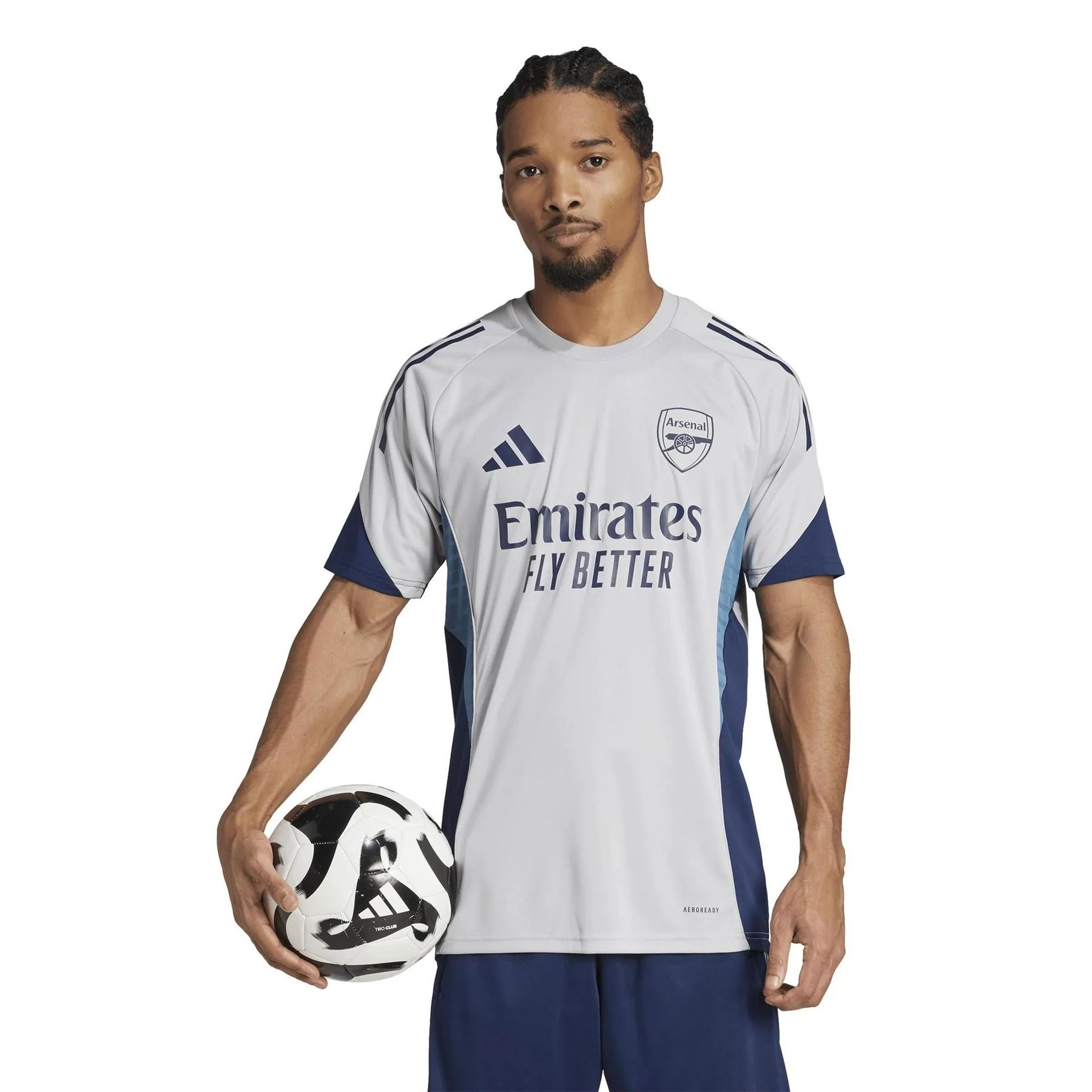 adidas Arsenal Training Short Sleeve T-Shirt - Image 3