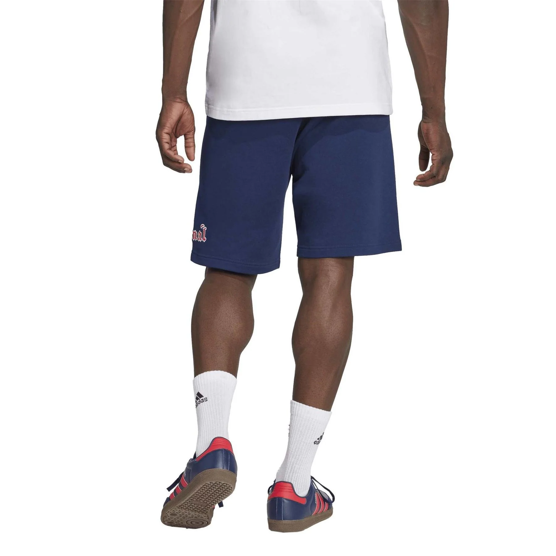 adidas AFC US Logo Print Soccer Sweat Shorts - Image 3