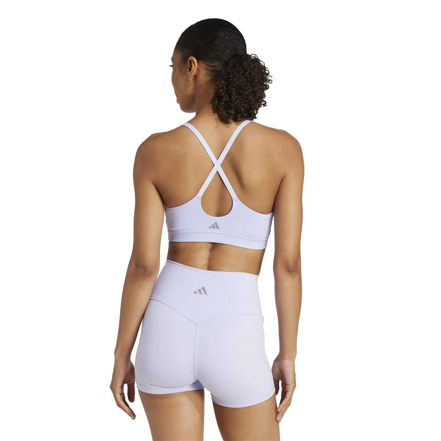 adidas All Me Cross Back Scoop Neck Sports Bra - Image 12