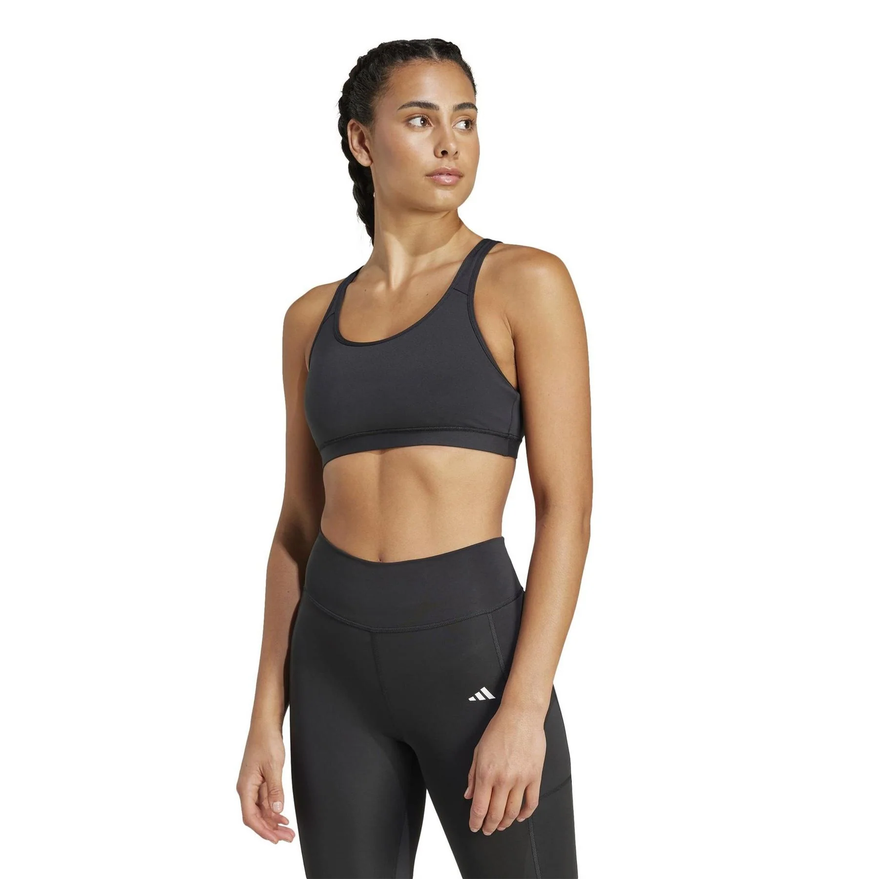 adidas Medium Impact Non Wired Sports Bra - Image 3