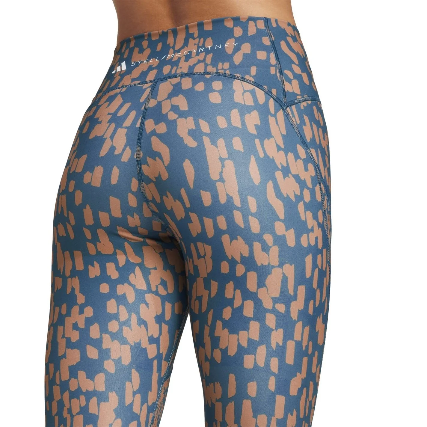 adidas Animal Patterned Tapered 7/8 Leggings - Image 4