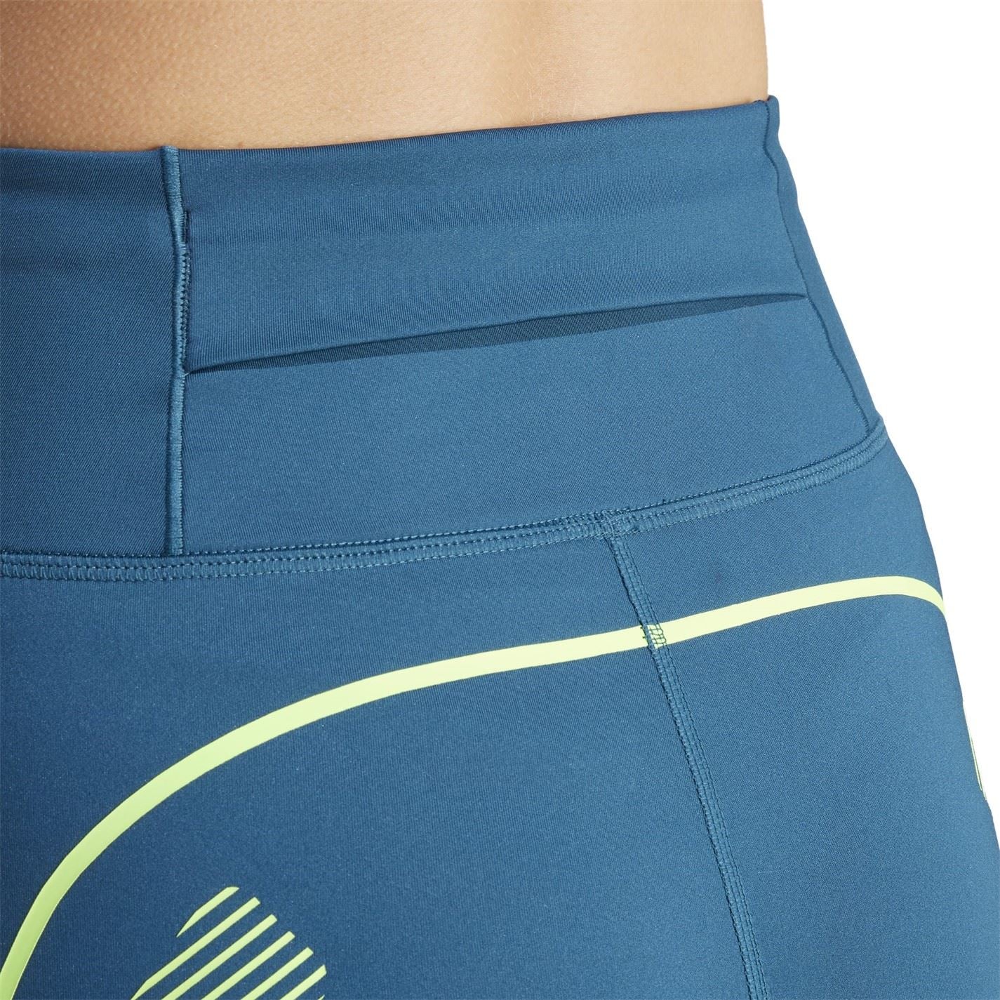 adidas Asmc Slim Fit Biking Shorts with Elasticated Waistband - Image 6