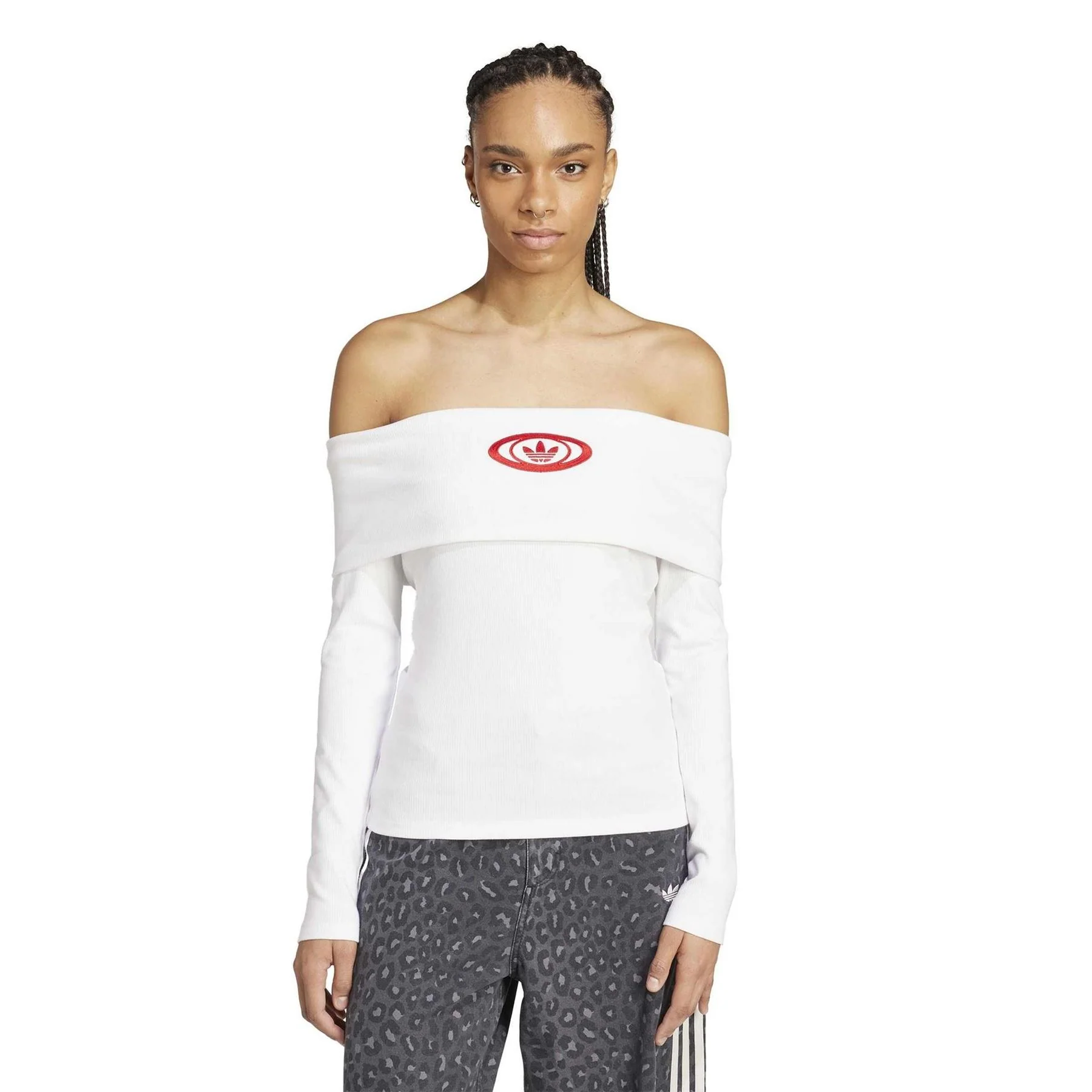 adidas Campus2000 Off Shoulder Top - Image 2