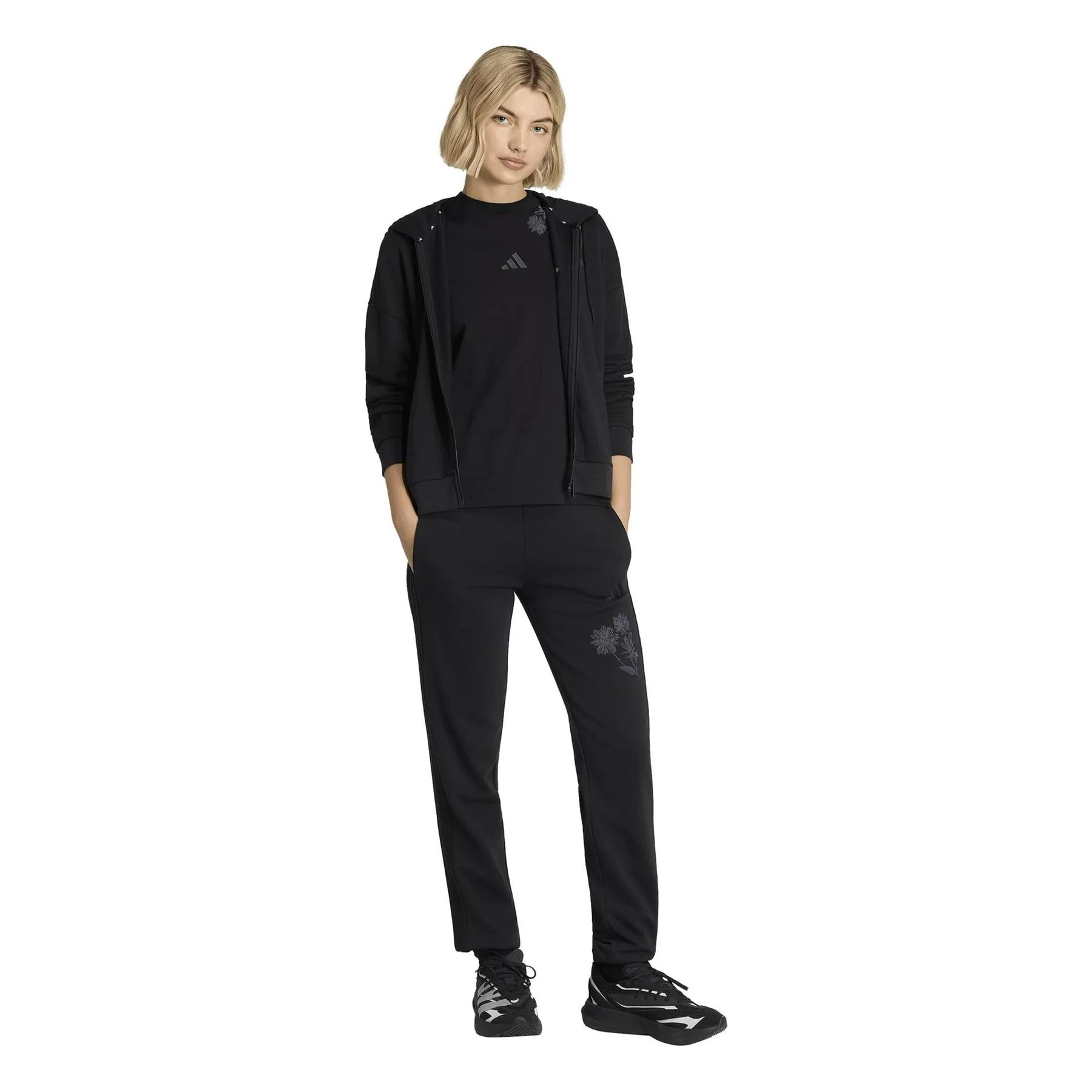 adidas Closed Hem Fleece Joggers - Image 6