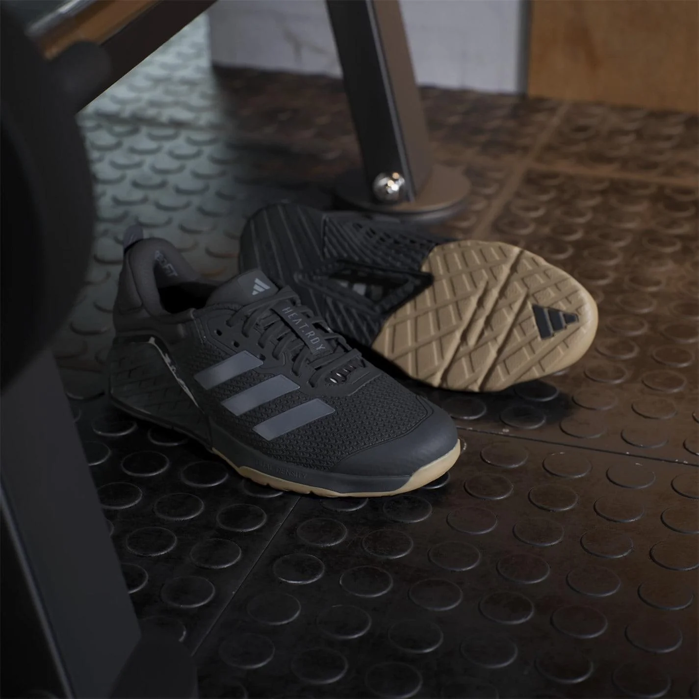 adidas Dropset 3 Round Toe Flat Heel Trainers - Image 16