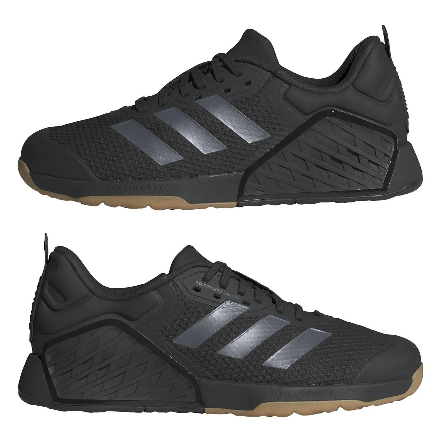adidas Dropset 3 Round Toe Flat Heel Trainers - Image 9