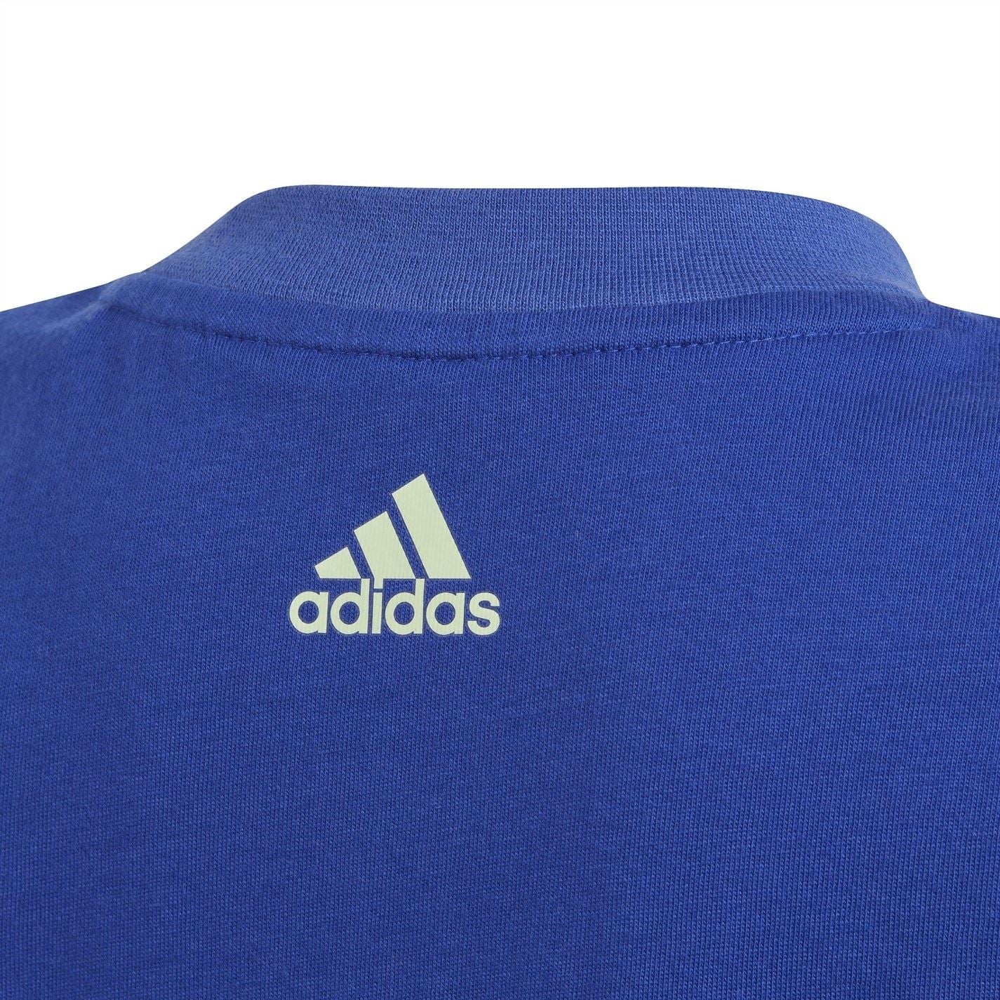 adidas Essentials Logo Tee And Short Set Unisex Infants - Image 24