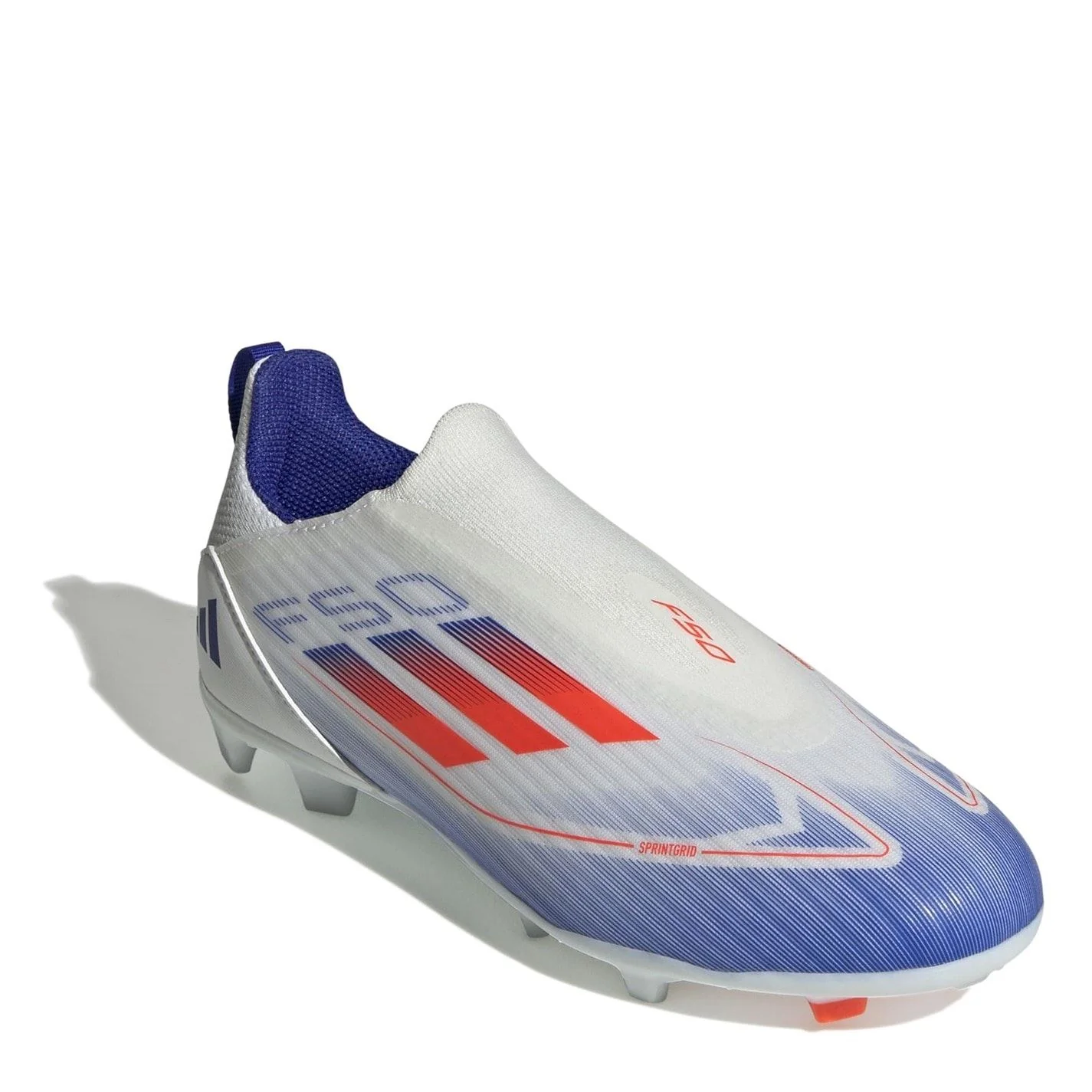 adidas F50 League Laceless Childrens Firm Ground Football Boots - Image 9