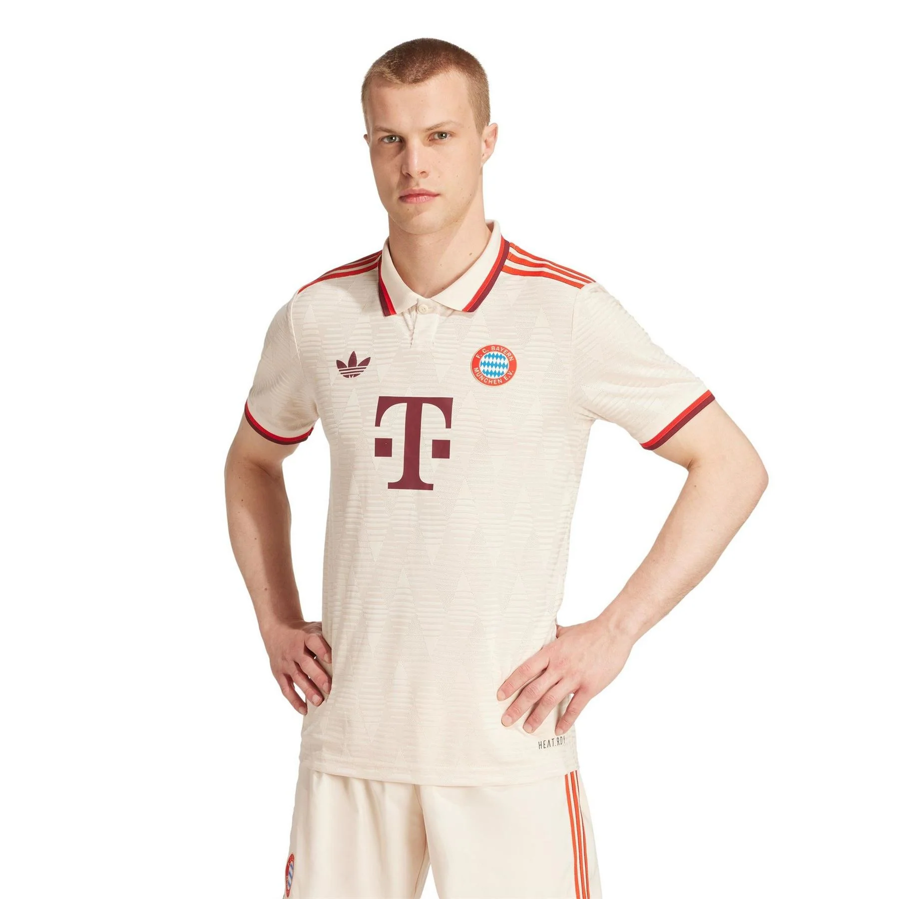 adidas Fcb 3 Away Football Shirt - Image 3