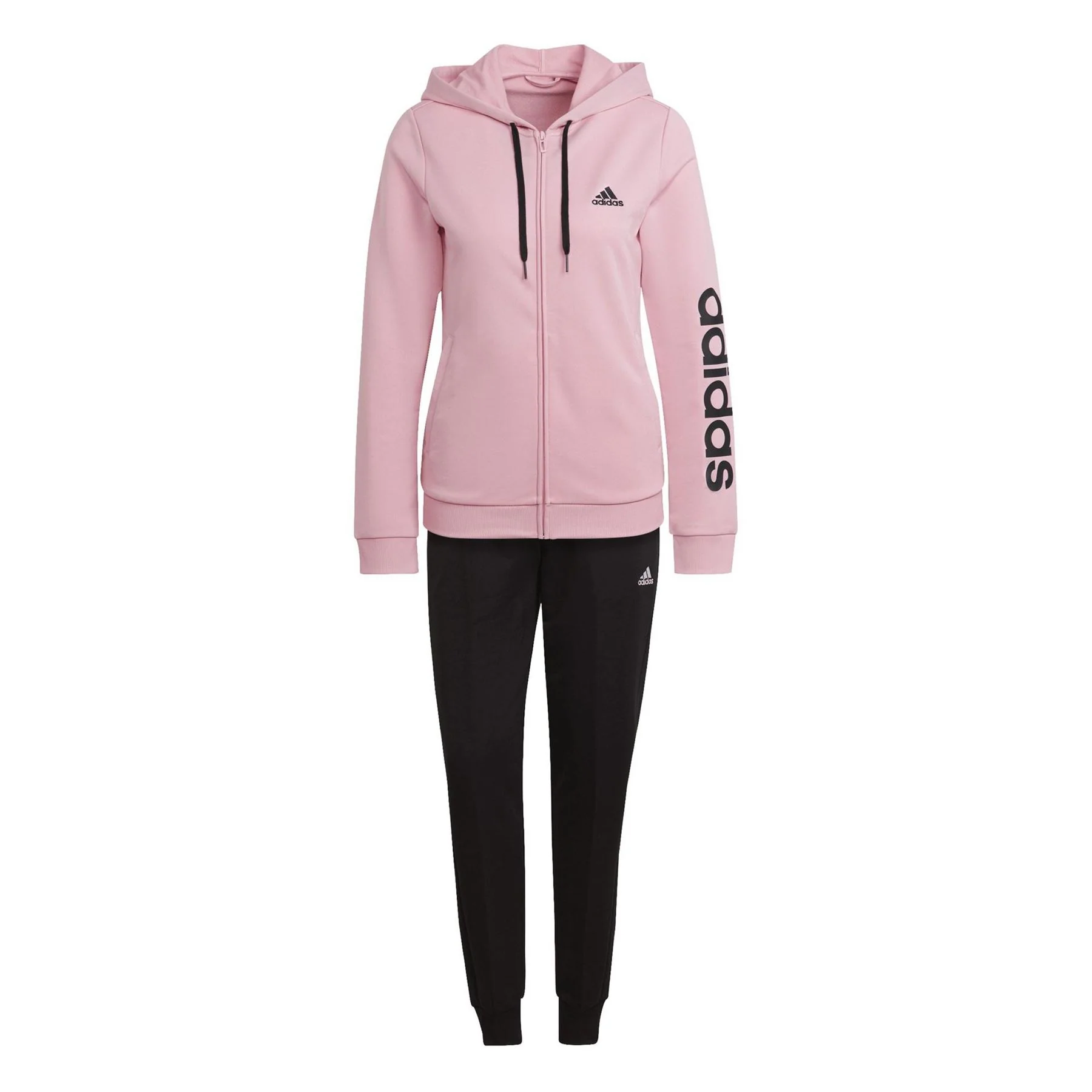 adidas Fleece Tracksuit - Image 3