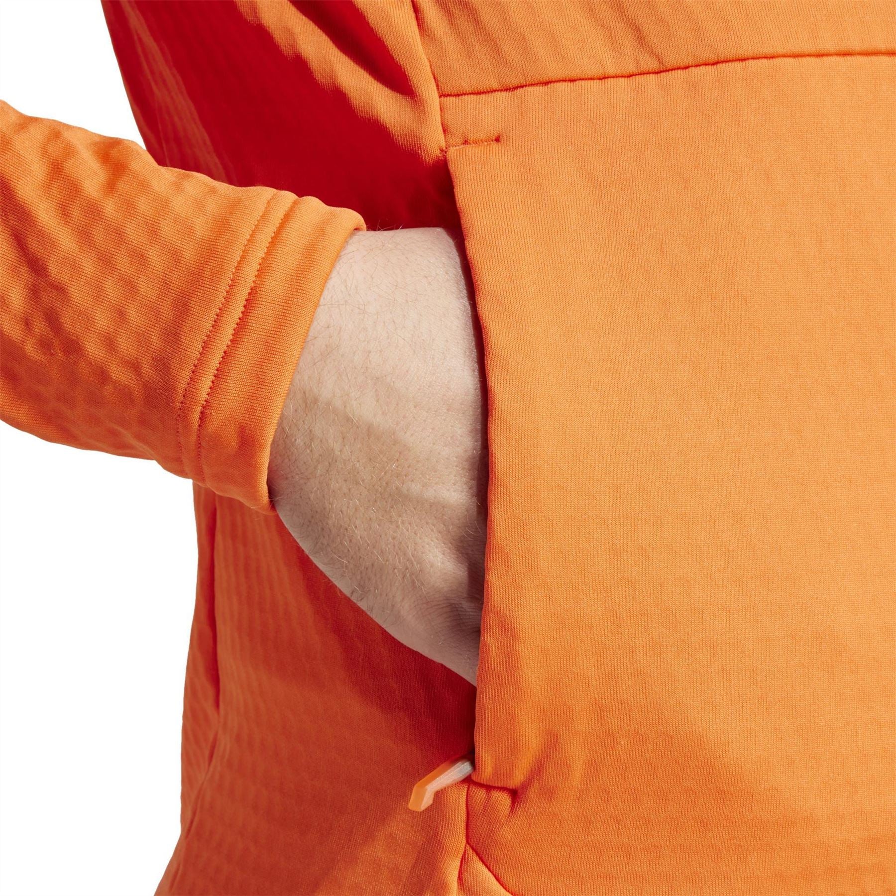 adidas Funnel Neck Long Sleeve Midlayer Athletic Top - Image 6