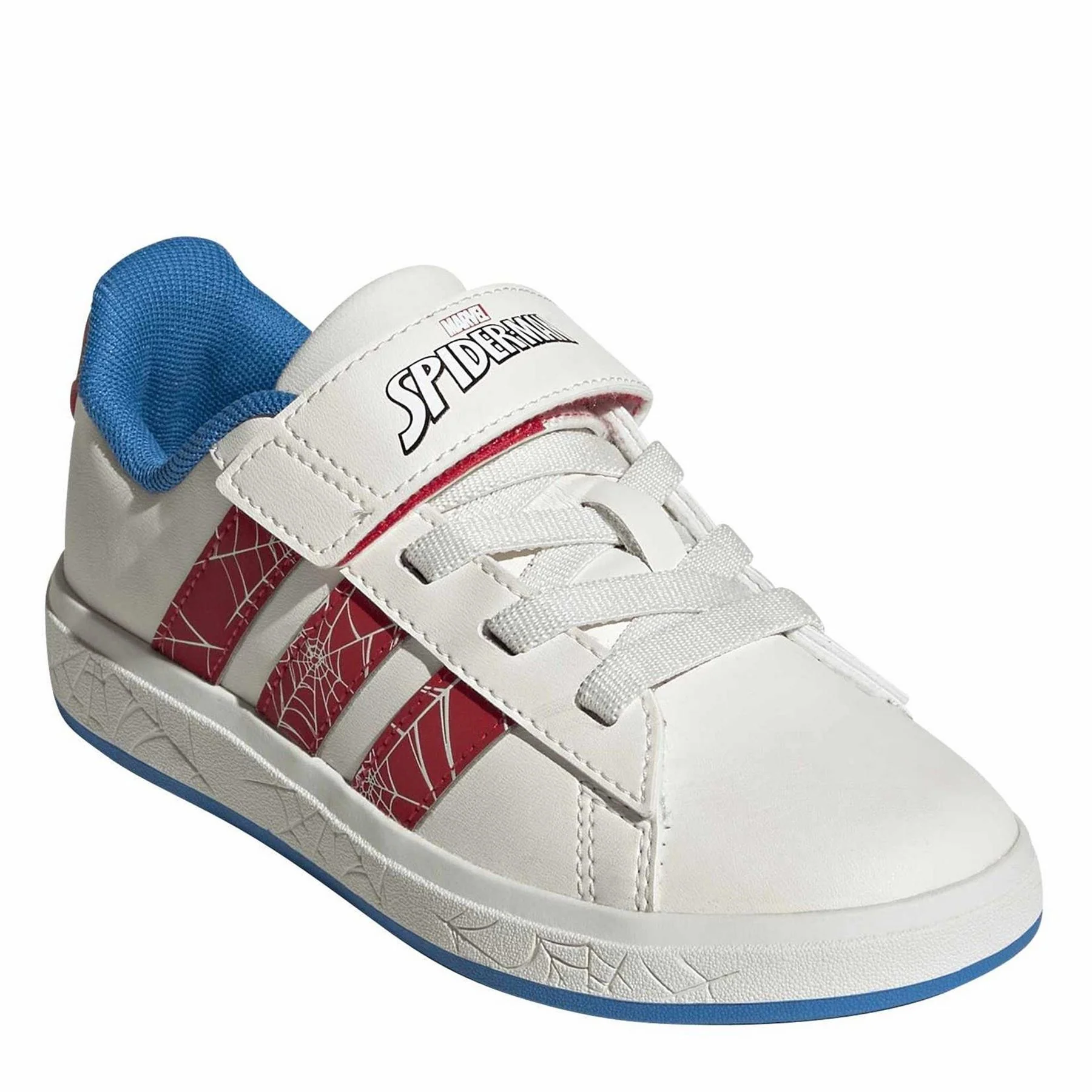 adidas Grand Court Spider Man Low Top Trainers - Image 9