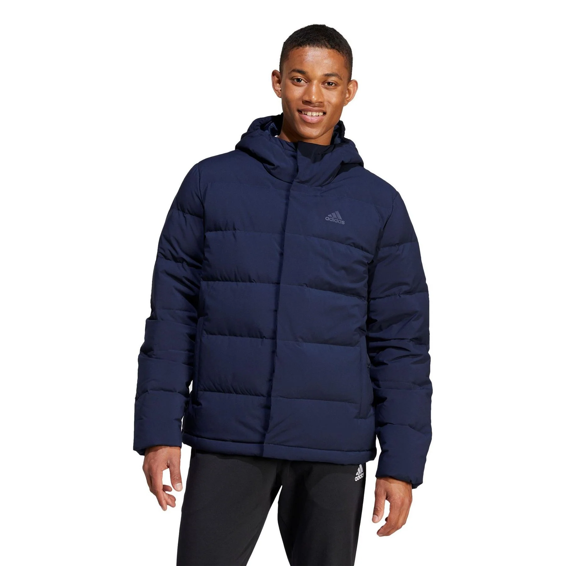 adidas Helionic Hooded Down Jacket - Image 2