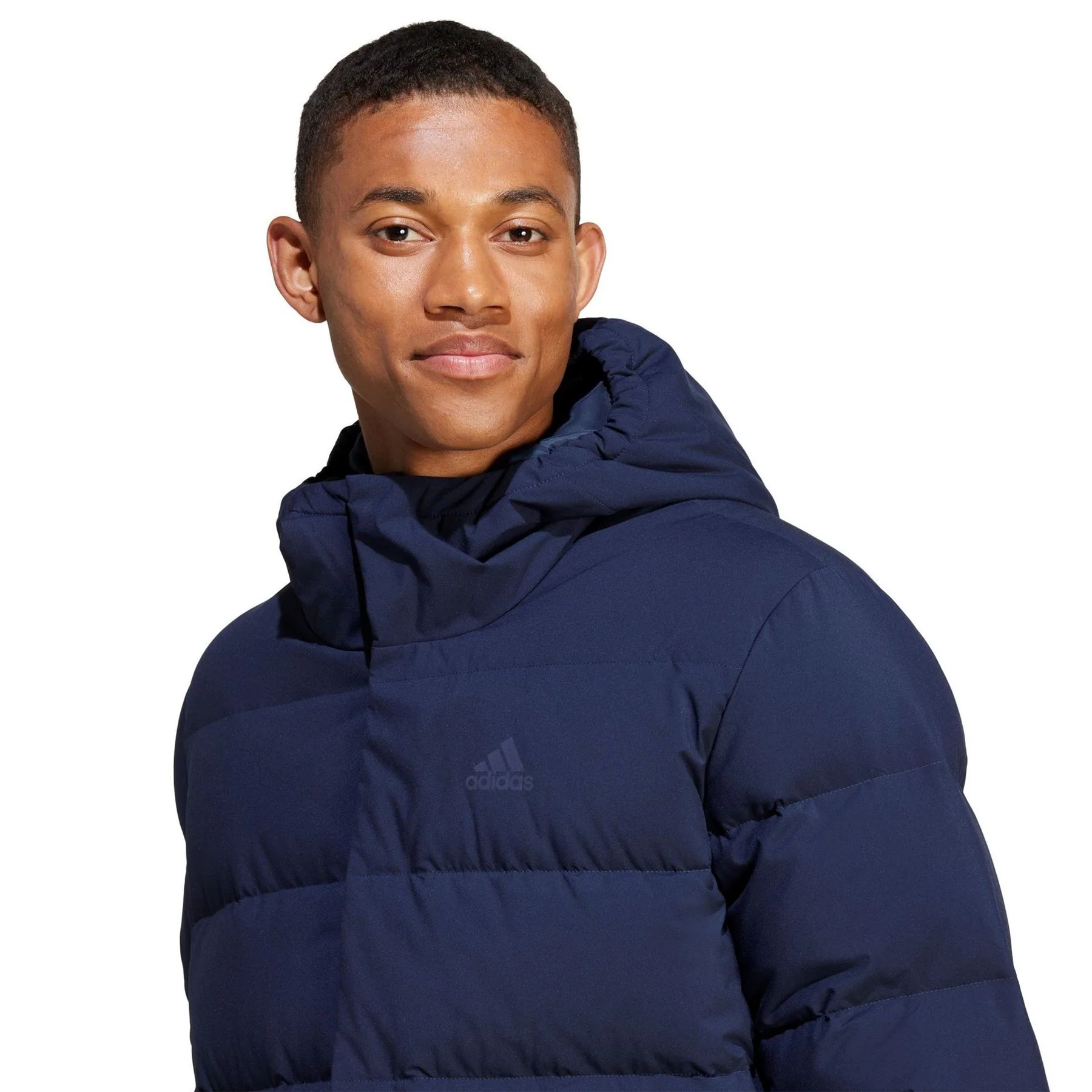 adidas Helionic Hooded Down Jacket - Image 4