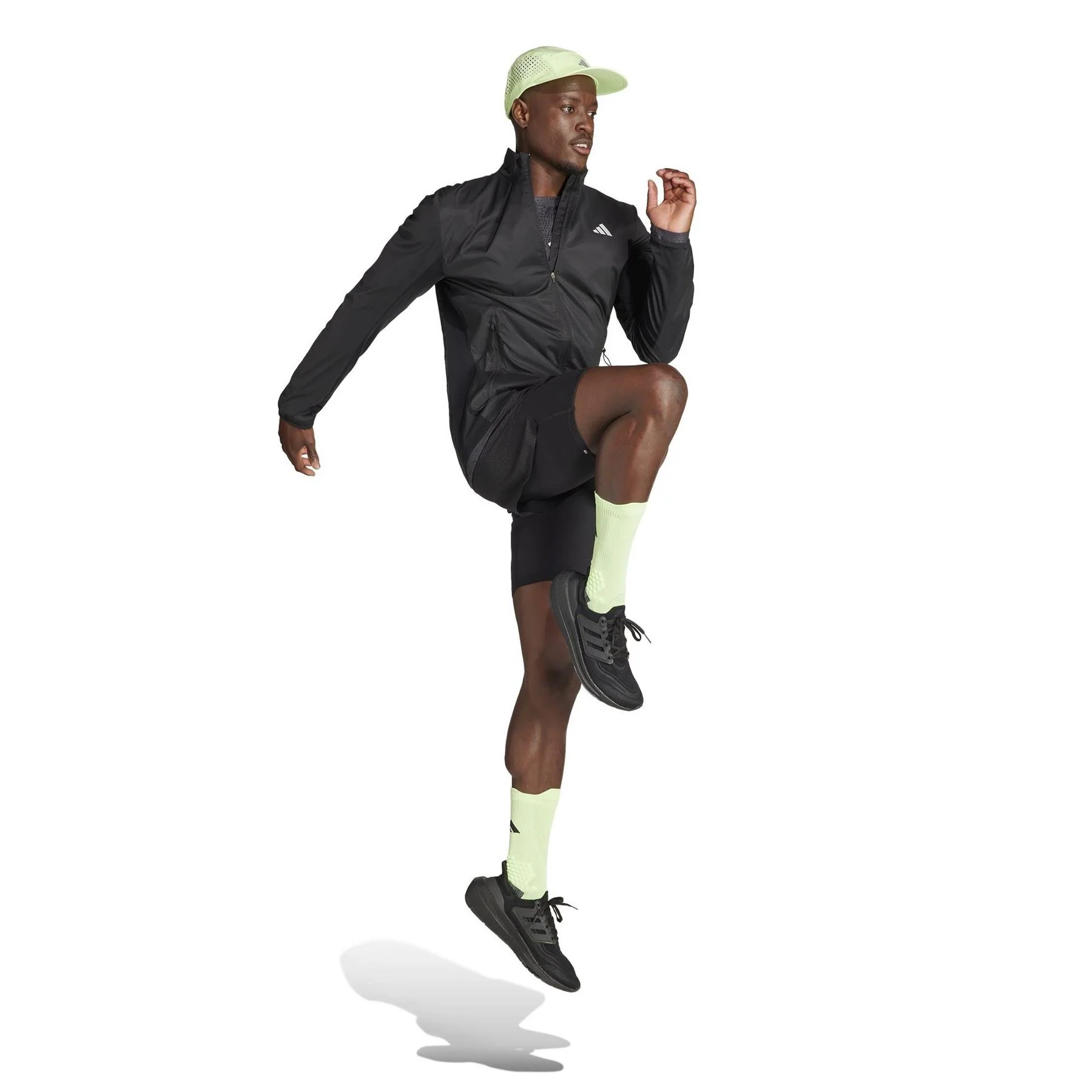 adidas Ultimate Allover Print Wind.RDY Reflective Slim Fit Performance Running Jacket - Image 4