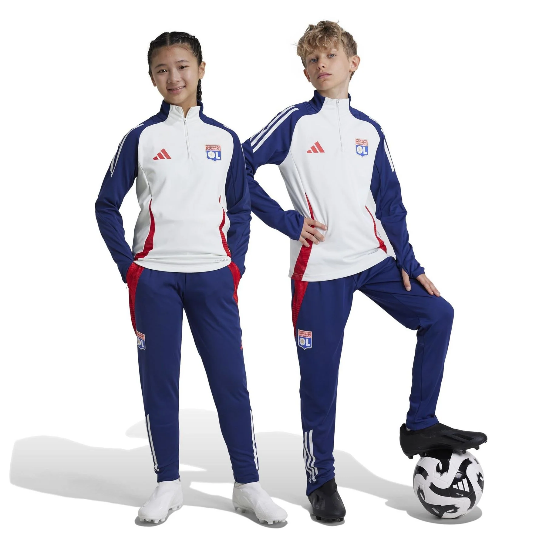 adidas Lyonnais Tiro 24 Training Tracksuit Bottoms Juniors - Image 3