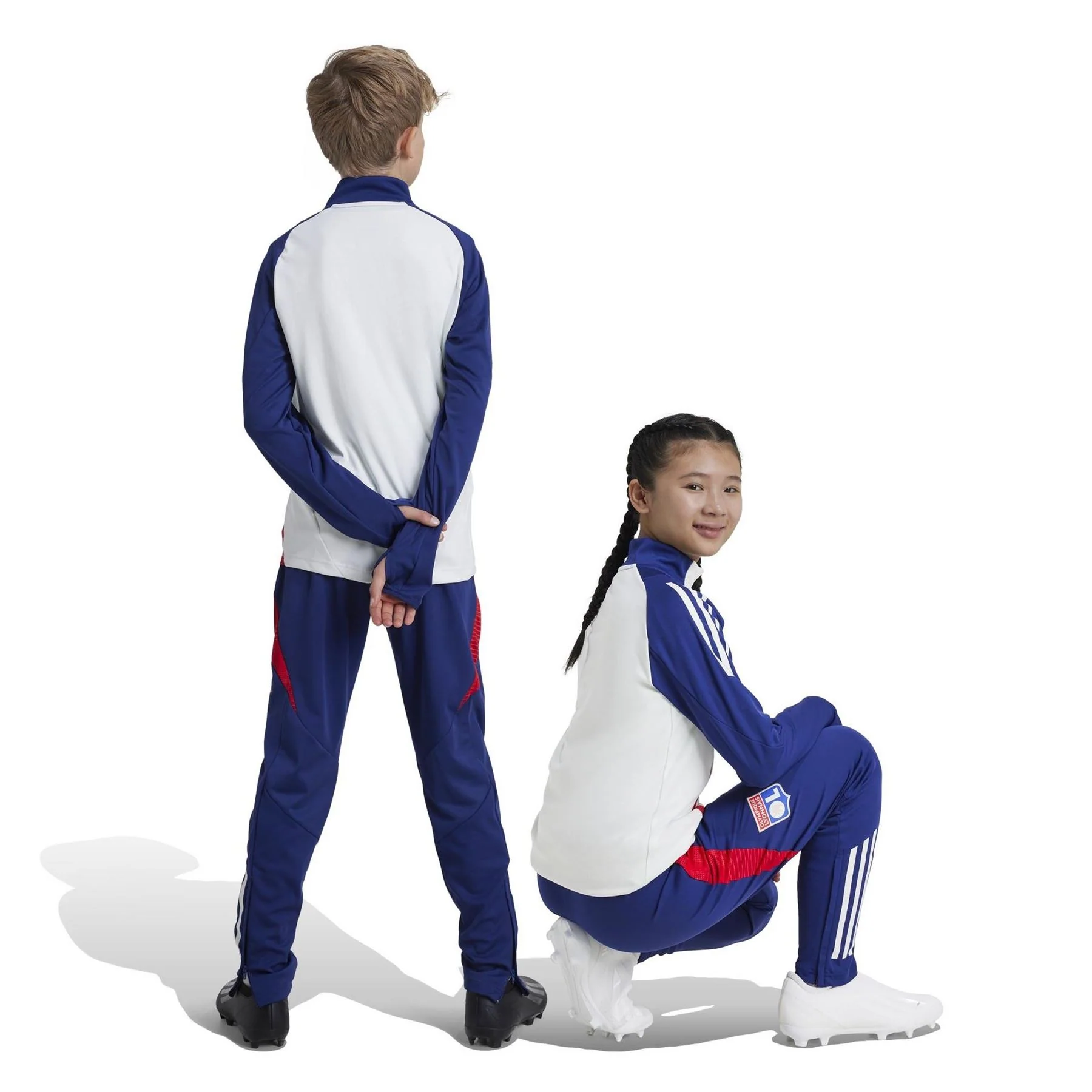 adidas Lyonnais Tiro 24 Training Tracksuit Bottoms Juniors - Image 4