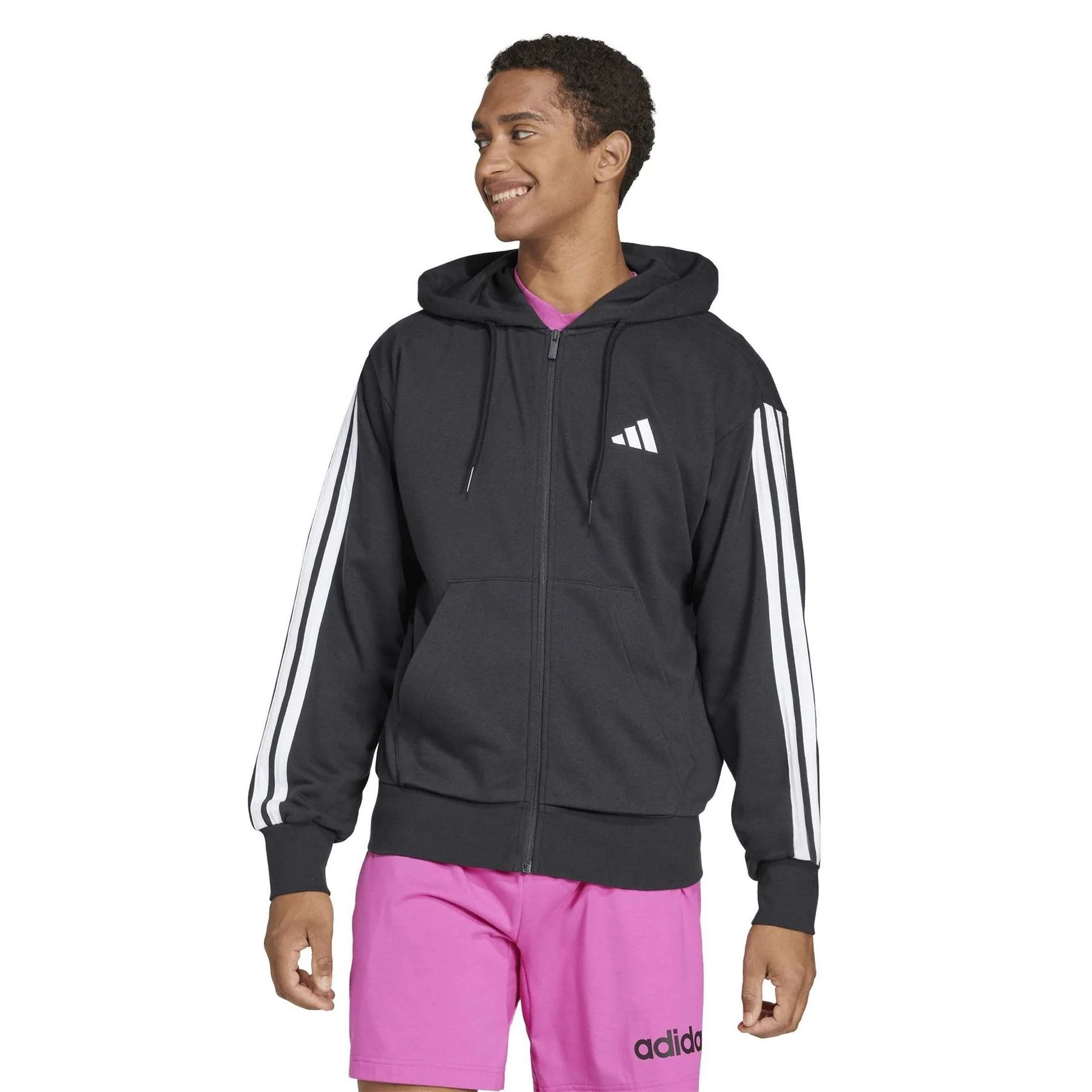 adidas M 3s Ft FulL-Zipullover Hoody - Image 2