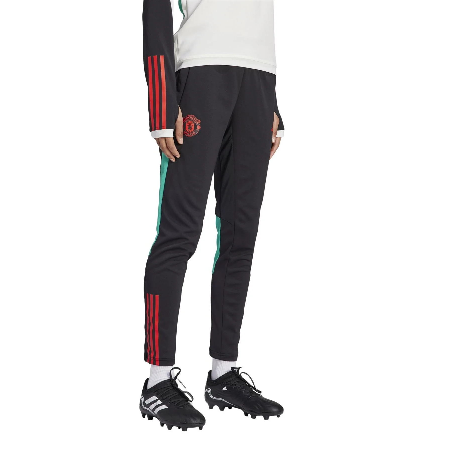 adidas Manchester United Fc Tracksuit Bottoms - Image 3