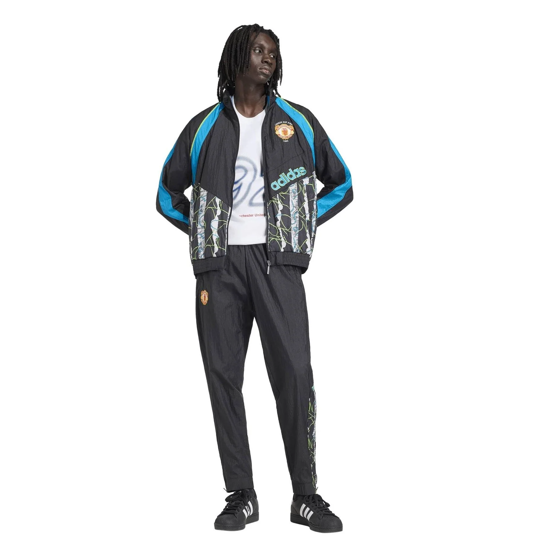 adidas Manchester United X Bringback 90 92 Track Jacket - Image 3