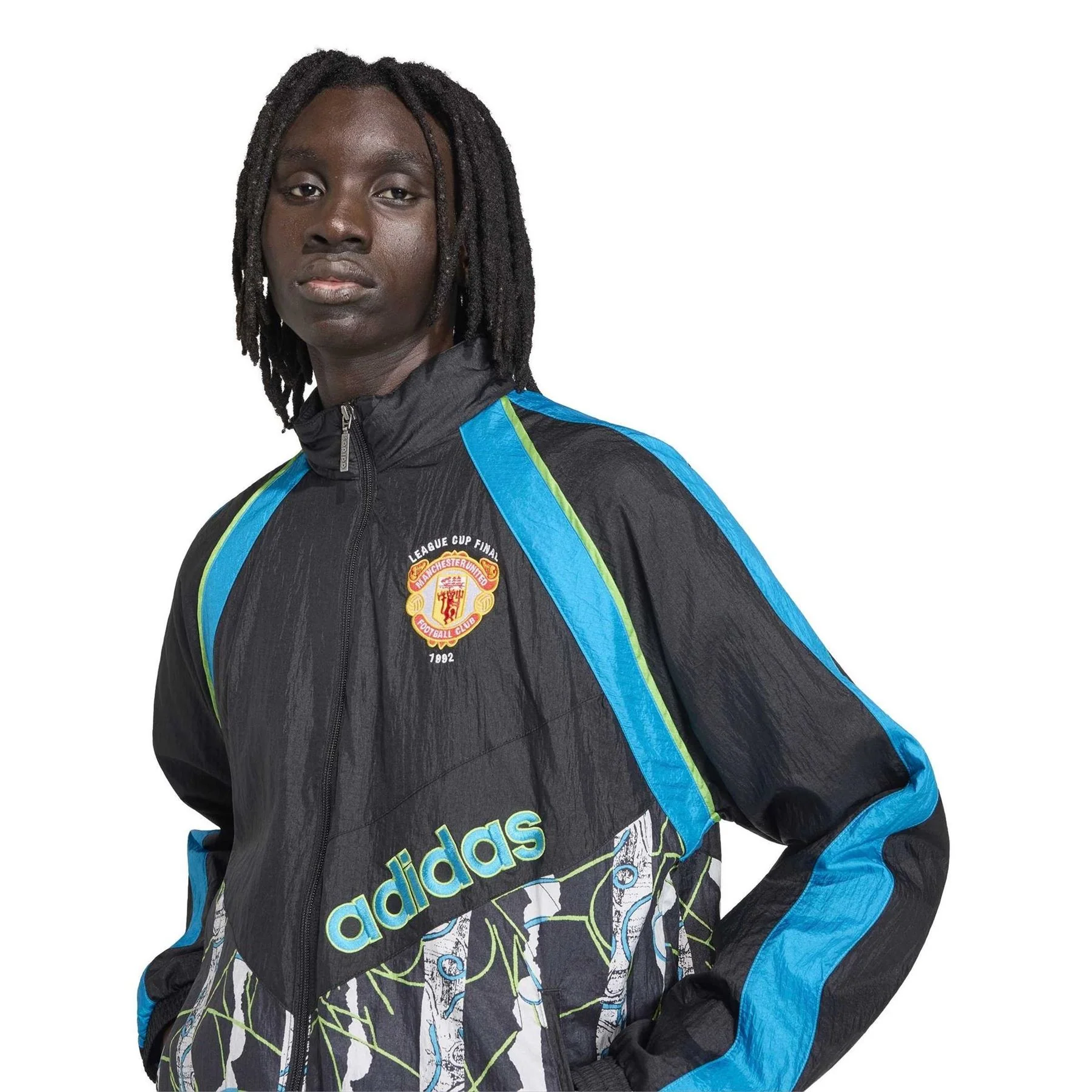 adidas Manchester United X Bringback 90 92 Track Jacket - Image 4