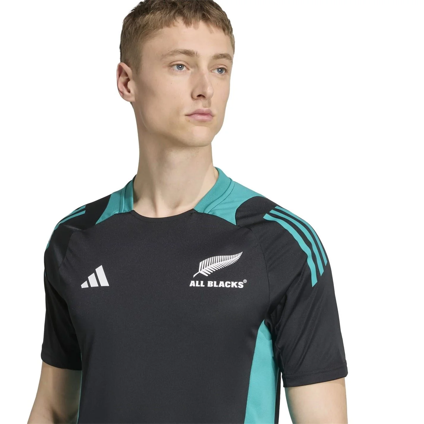 adidas Mens All Blacks Performance T-Shirt 2025 - Image 5