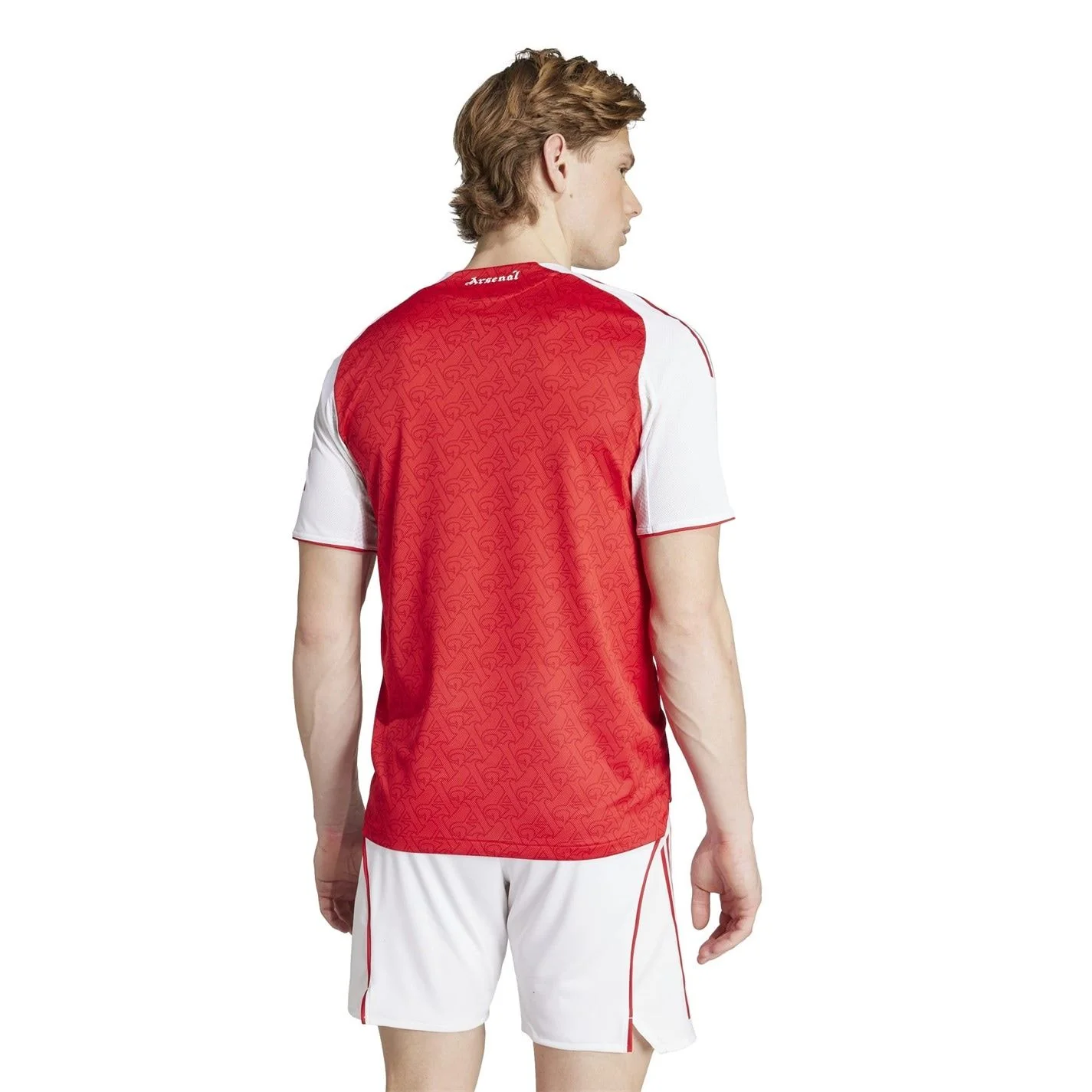 adidas Mens Arsenal Authentic Home Shirt 2025 2026 - Image 4