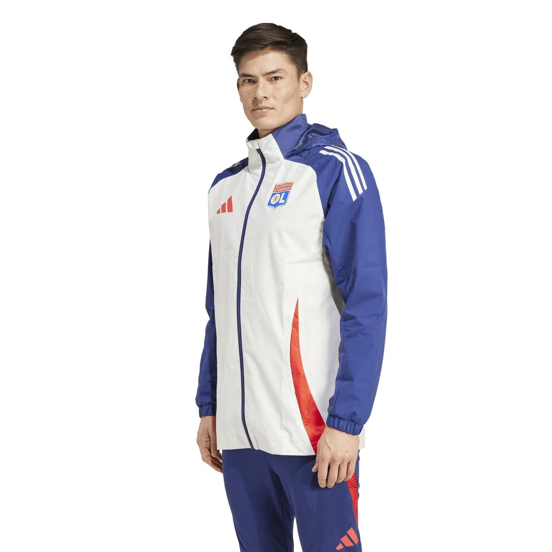adidas Mens Aw Jacket Anorak - Image 2