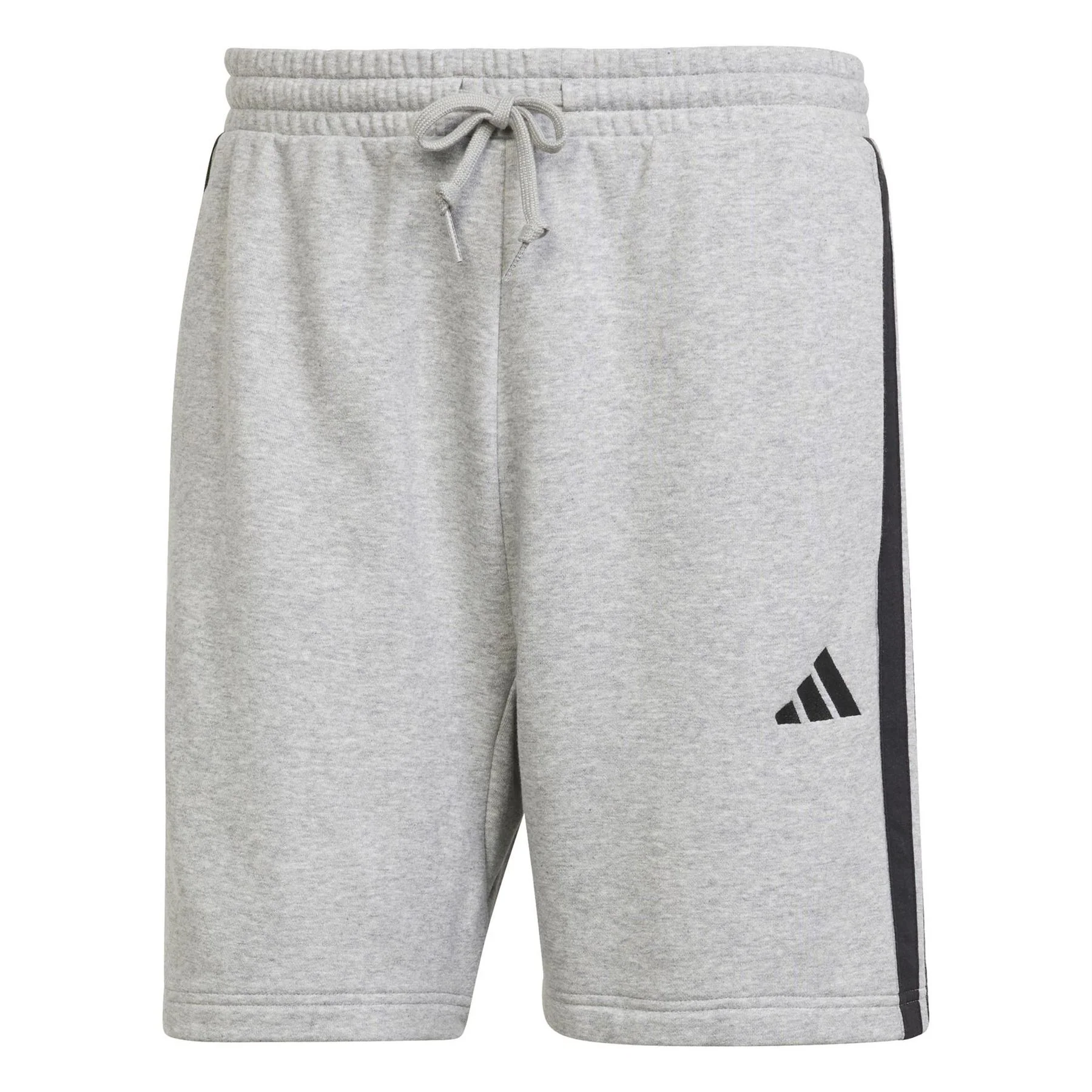 adidas Mens Essentials 3 Stripe Fleece Shorts - Image 13