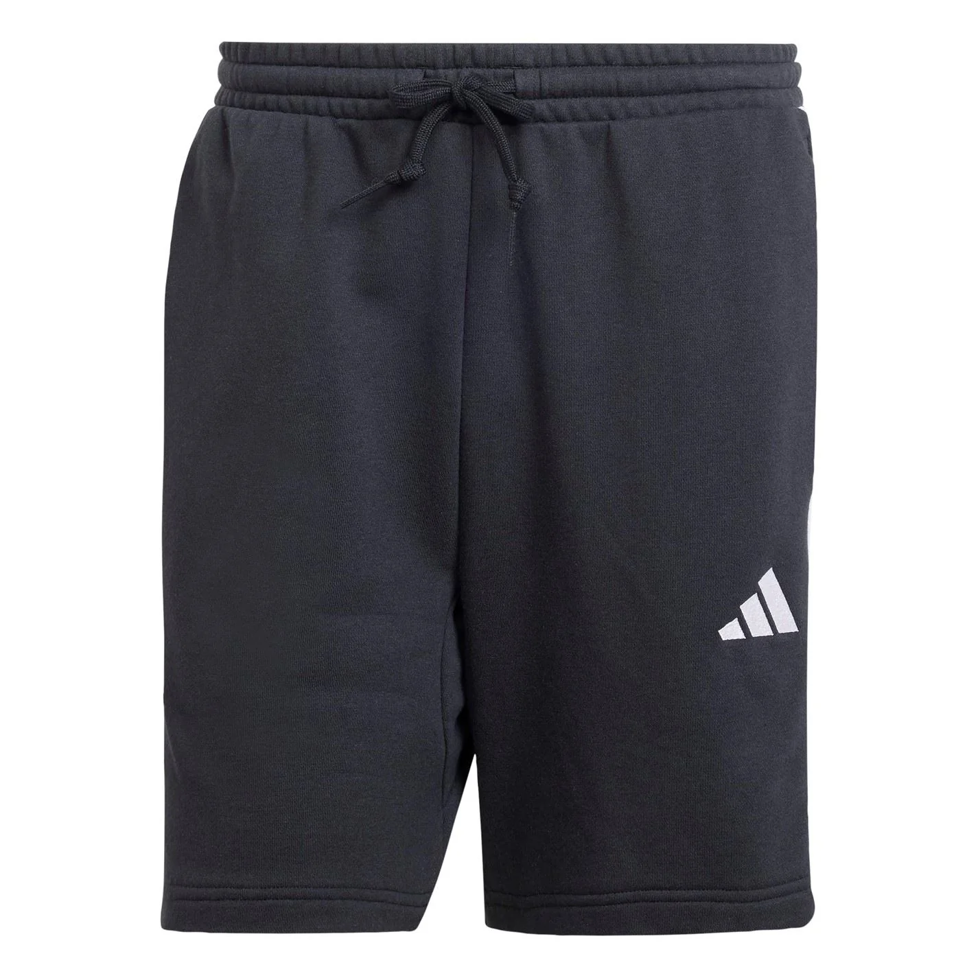 adidas Mens Essentials 3 Stripe Fleece Shorts - Image 45