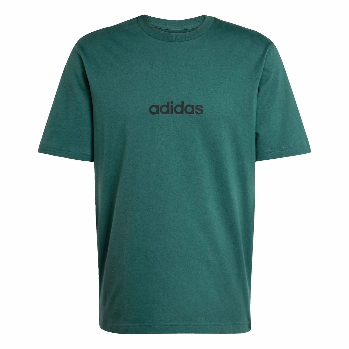 adidas Mens Essentials Single Jersey Linear Embroidered Logo T-Shirt - Image 11