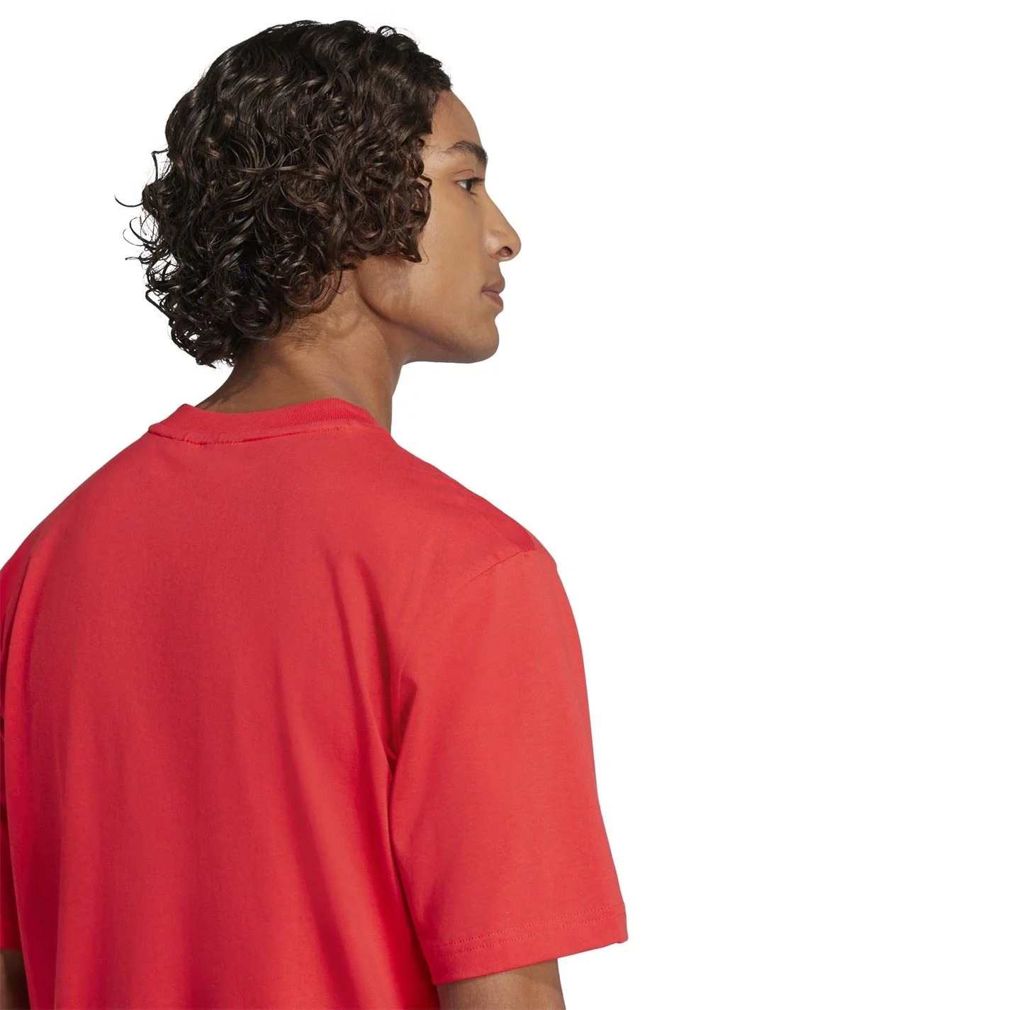 adidas Mens Essentials Single Jersey Linear Embroidered Logo T-Shirt - Image 163