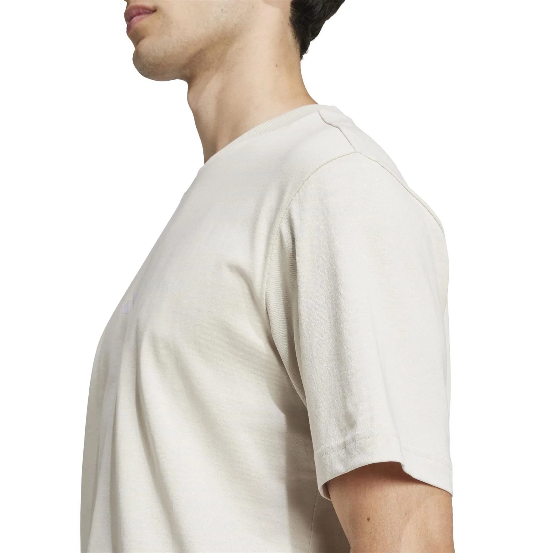 adidas Mens Essentials Single Jersey Linear Embroidered Logo T-Shirt - Image 57