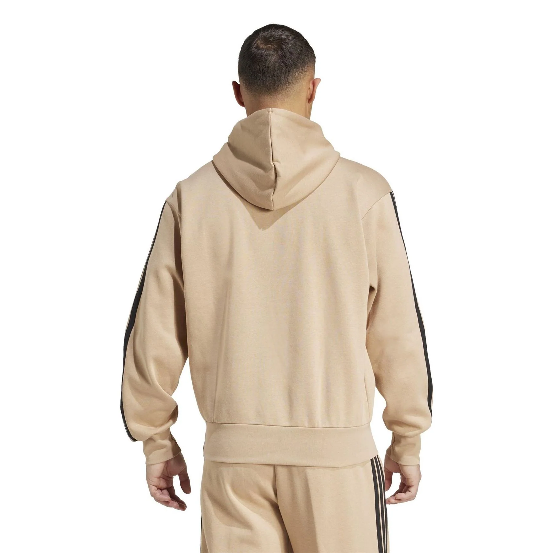 adidas Mens Fleece 3 Stripes Hoodie - Image 14