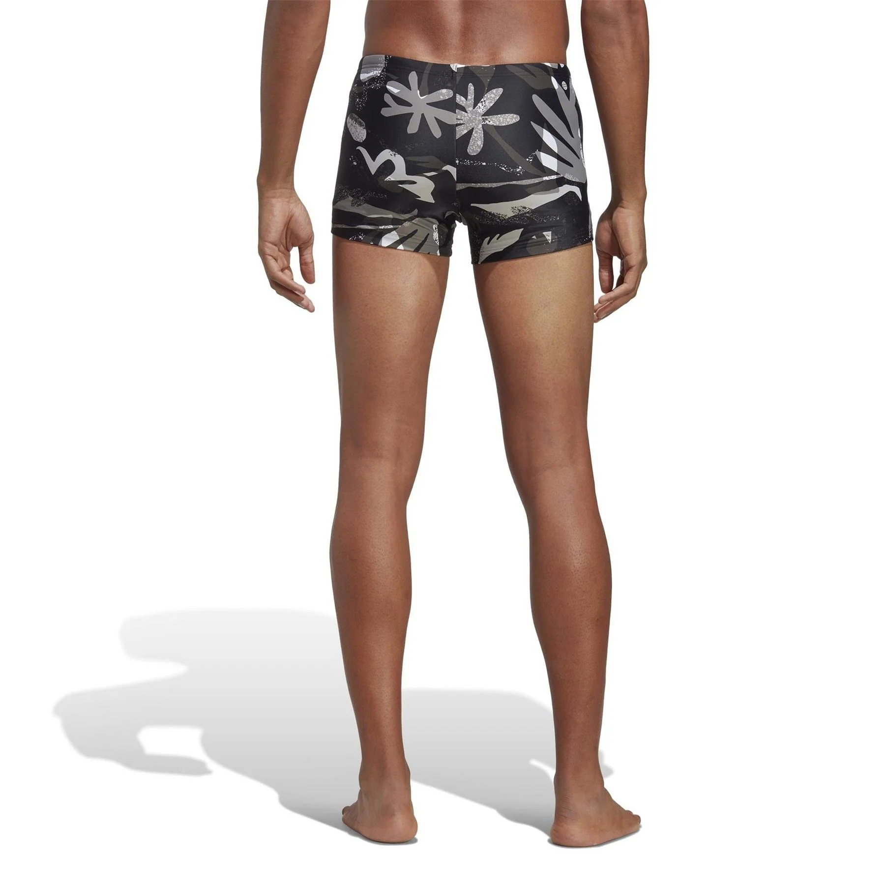 adidas Mens Floral Graphic Swim Boxers - Image 3