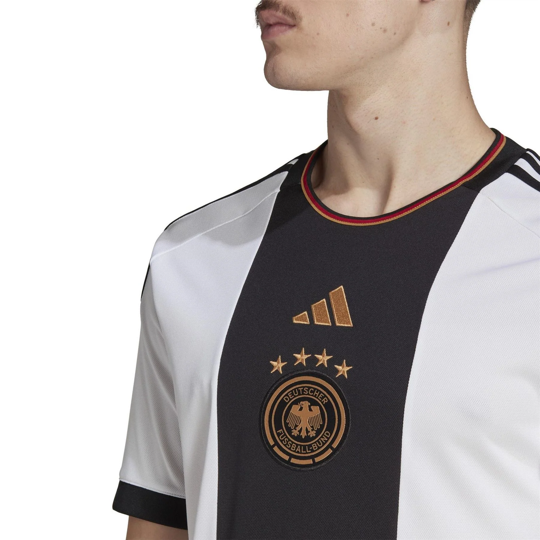 adidas Mens Germany Home Shirt 2022 - Image 5