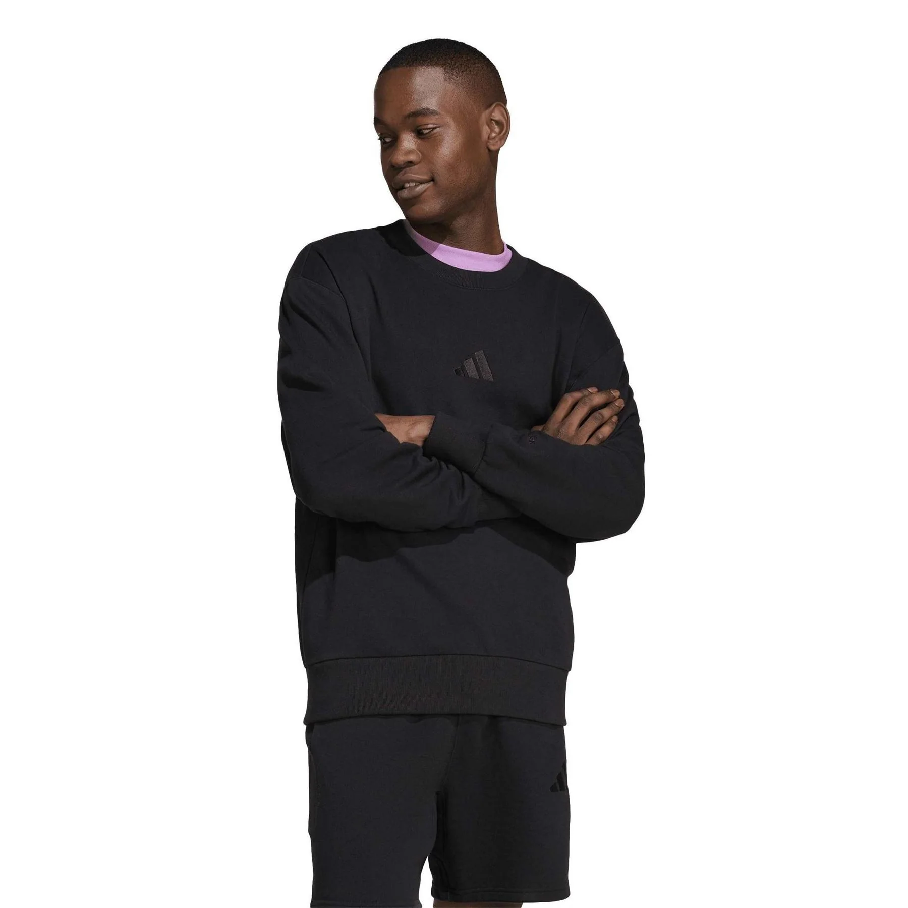 adidas Mens M A Szn Ft Crw Sweatshirt - Image 2