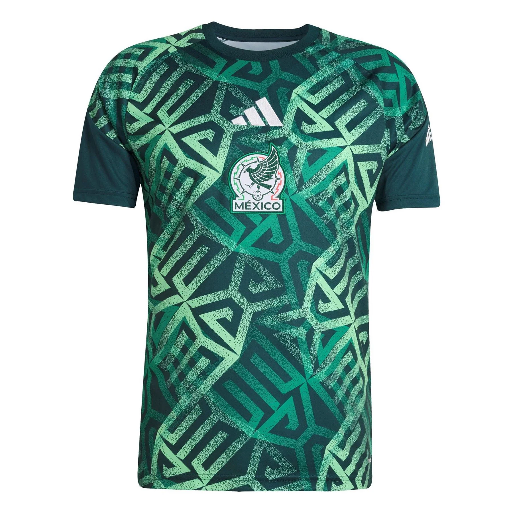 adidas Mexico 2026 Pre Match Short Sleeve T-Shirt