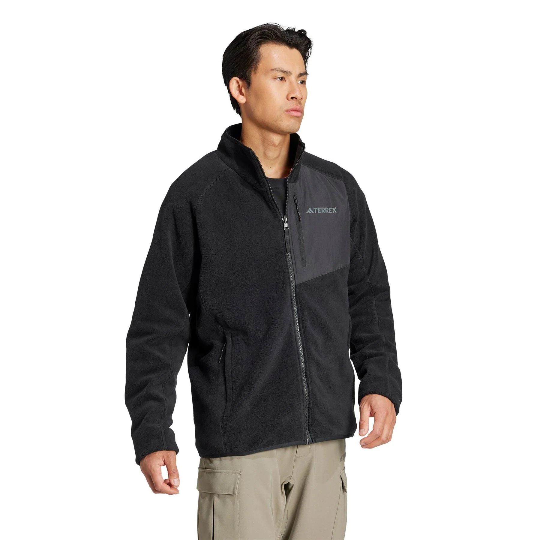 adidas Mountain Full Zip Fleece Jacket - Image 4