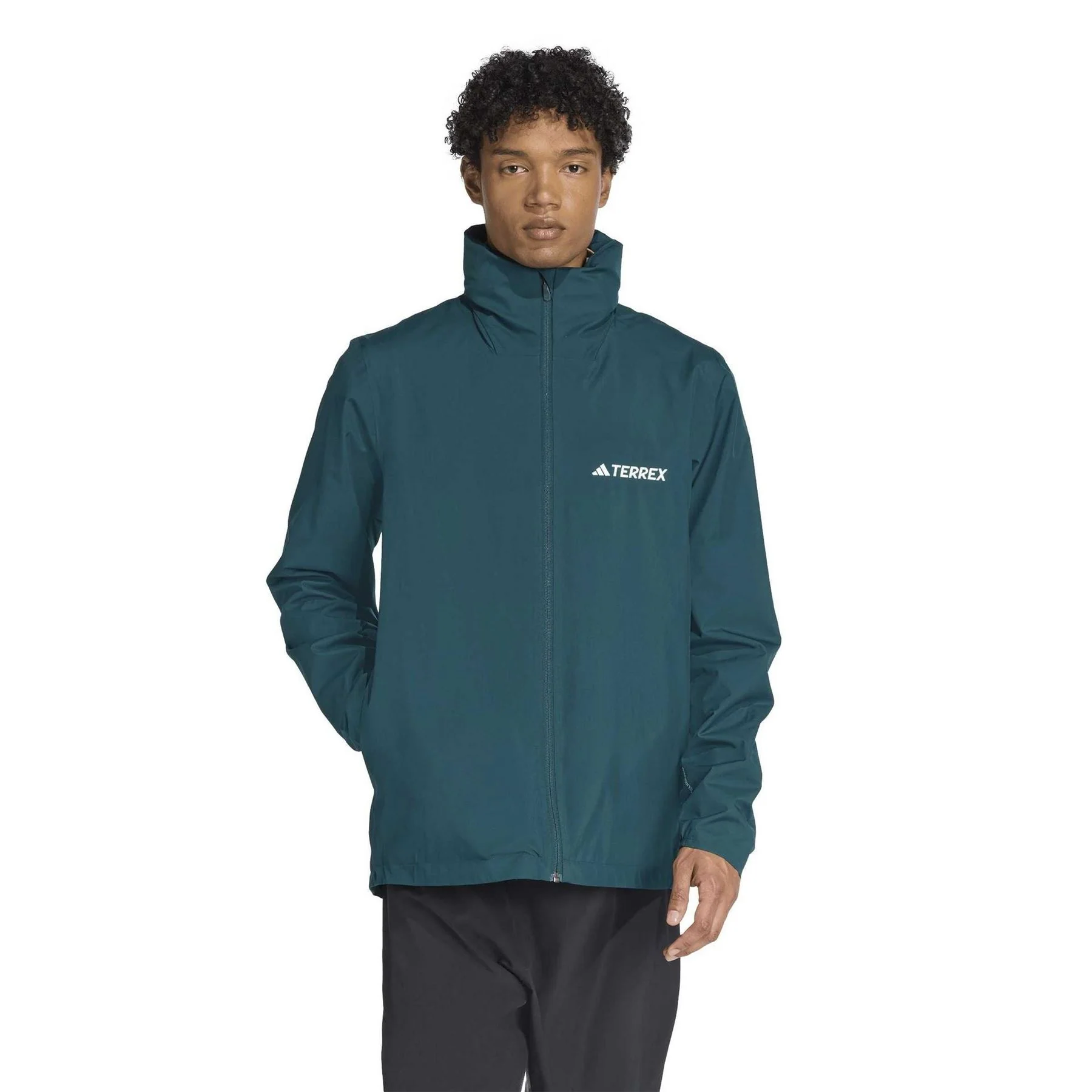 adidas Multi Essentials 2l Rain Jacket - Image 2