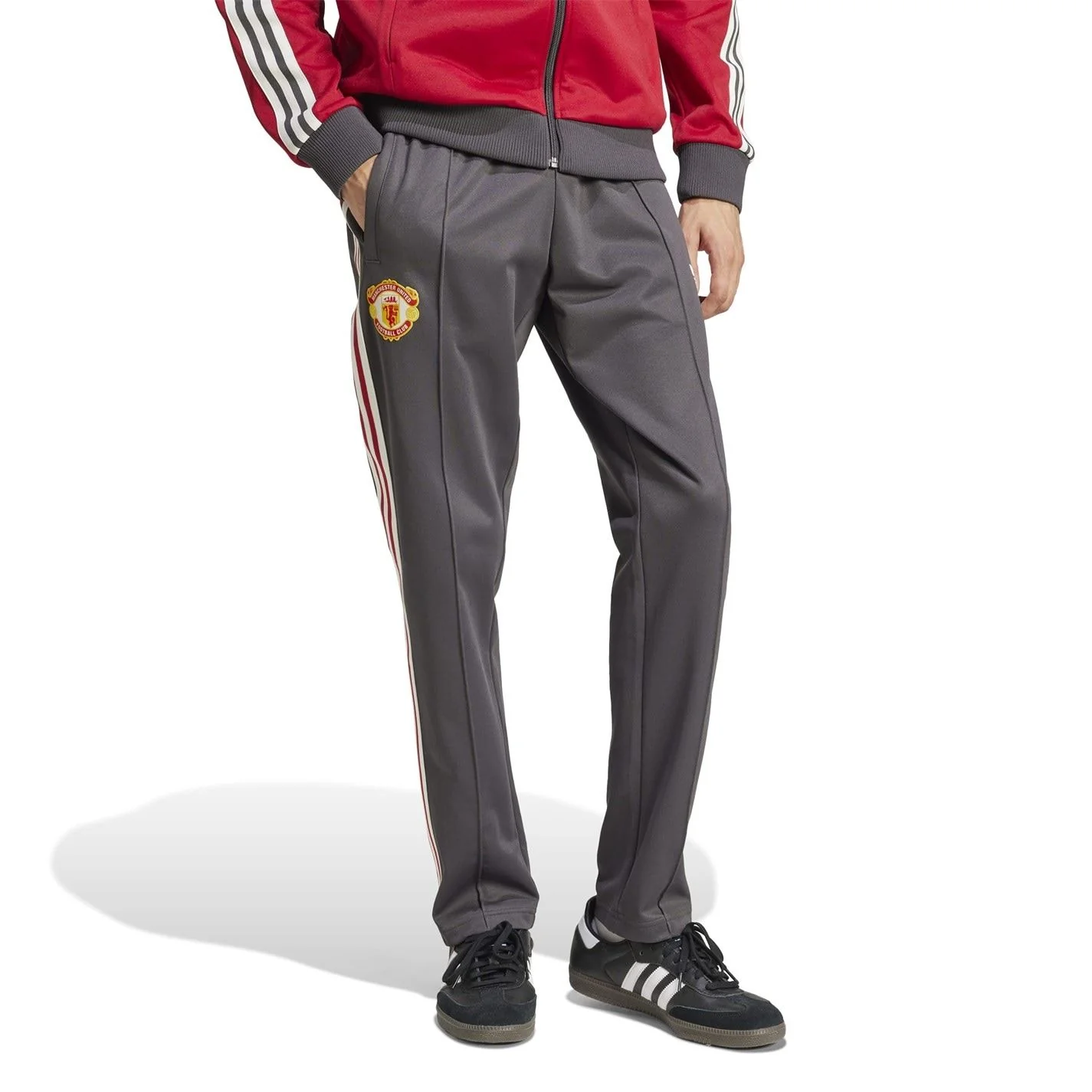 adidas Originals Manchester United Beckenbauer Track Bottoms Adults - Image 8