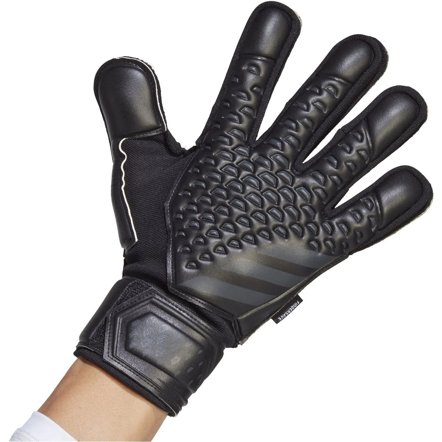 adidas Predator Match Fingersave Goalkeeper Gloves Adults - Image 8