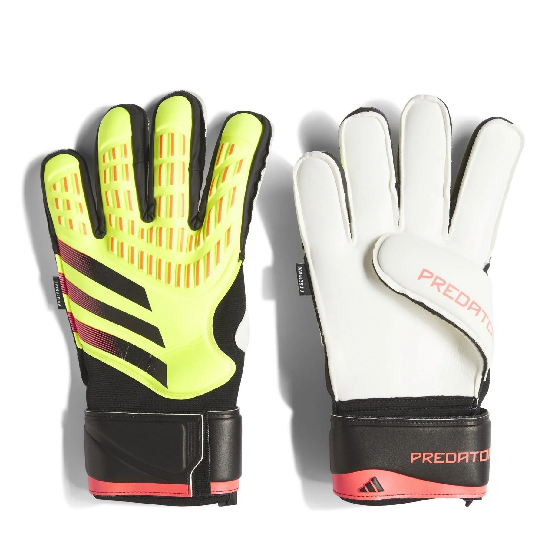 adidas Predator Match Fingersave Goalkeeper Gloves Adults - Image 95