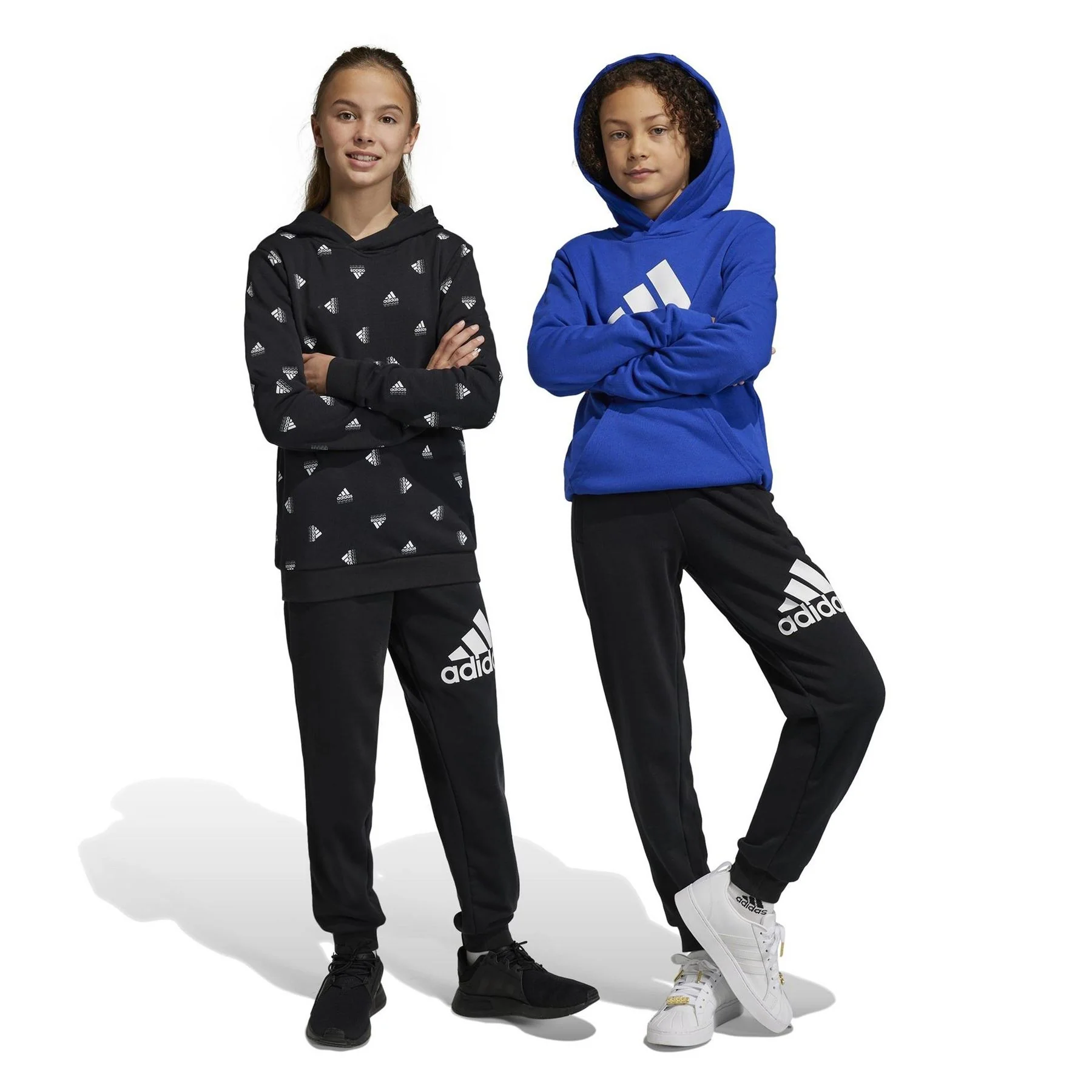 adidas Regular Fit Big Logo Cotton Joggers - Image 3