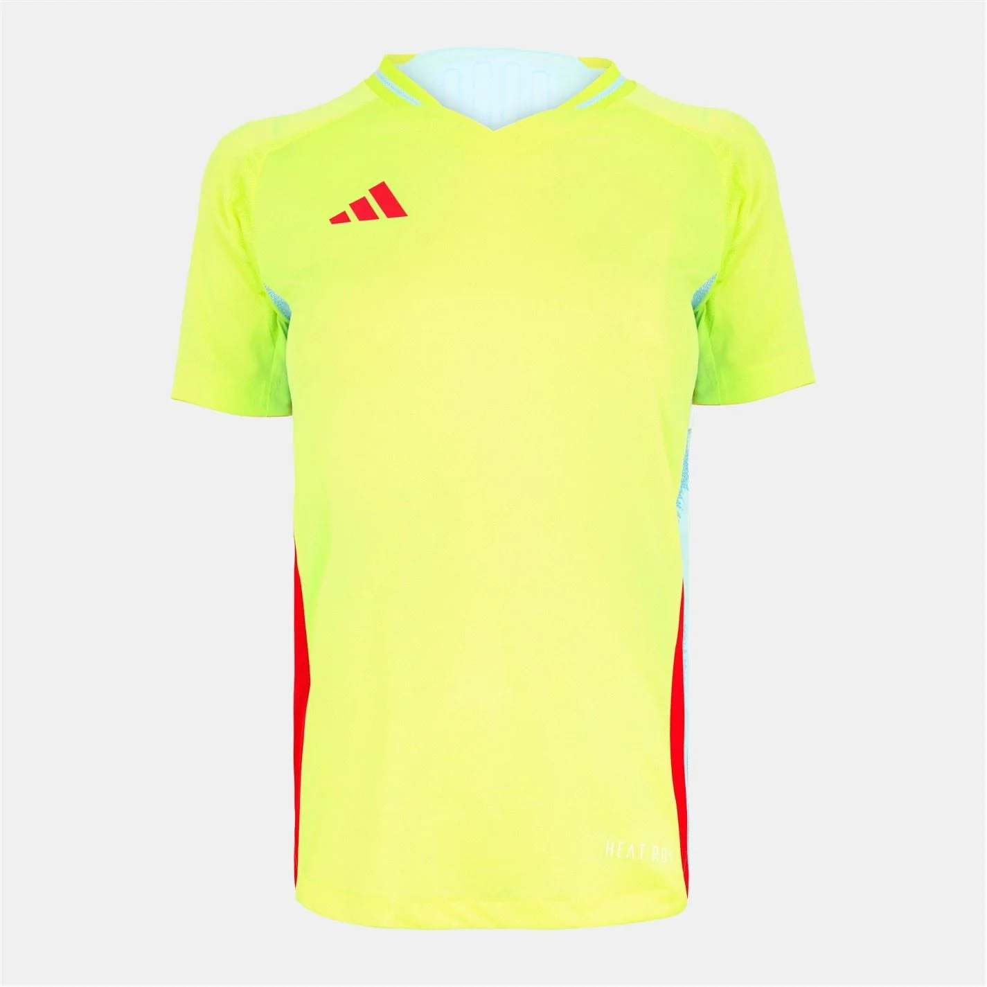 adidas Regular Fit Raglan Sleeve V-Neck Competition T-Shirt
