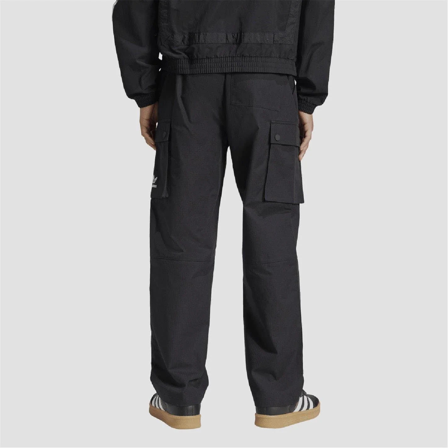 adidas Script Cargo Tracksuit Bottom - Image 9